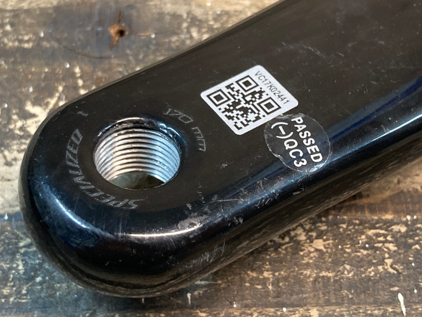 IZ322 スペシャライズド SPECIALIZED S-WORKS FACT CARBON カーボン クランクセット 52/36 170mm Φ30