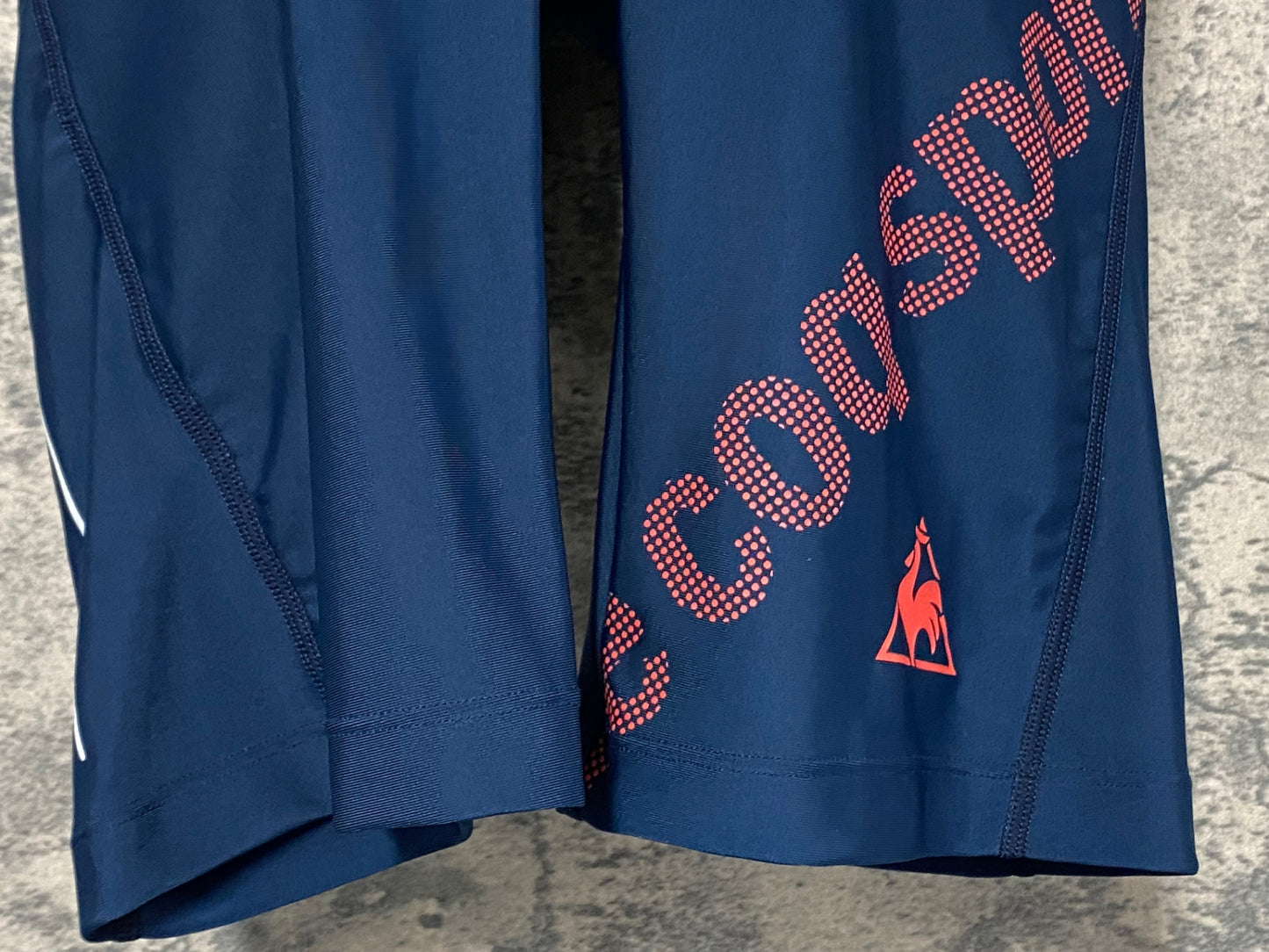 JB477 ルコックスポルティフ le coq sportif レーサーパンツ 紺 M