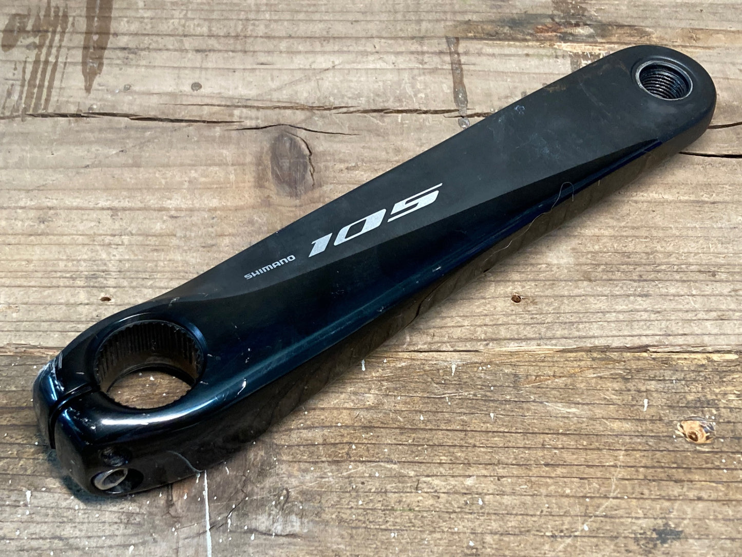 IN900 4iiii PRECISION PML100 シマノ SHIMANO 105 FC-R7000 パワーメーター クランク 175mm 左のみ ※接続確認済み