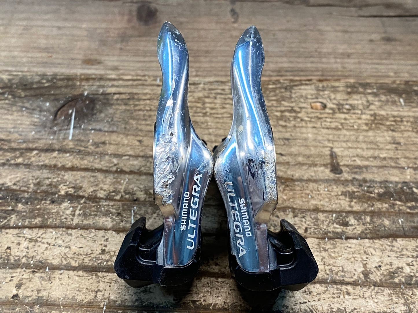 IX123 シマノ SHIMANO アルテグラ ULTEGRA PD-6620 ビンディングペダル SPD-SL シルバー