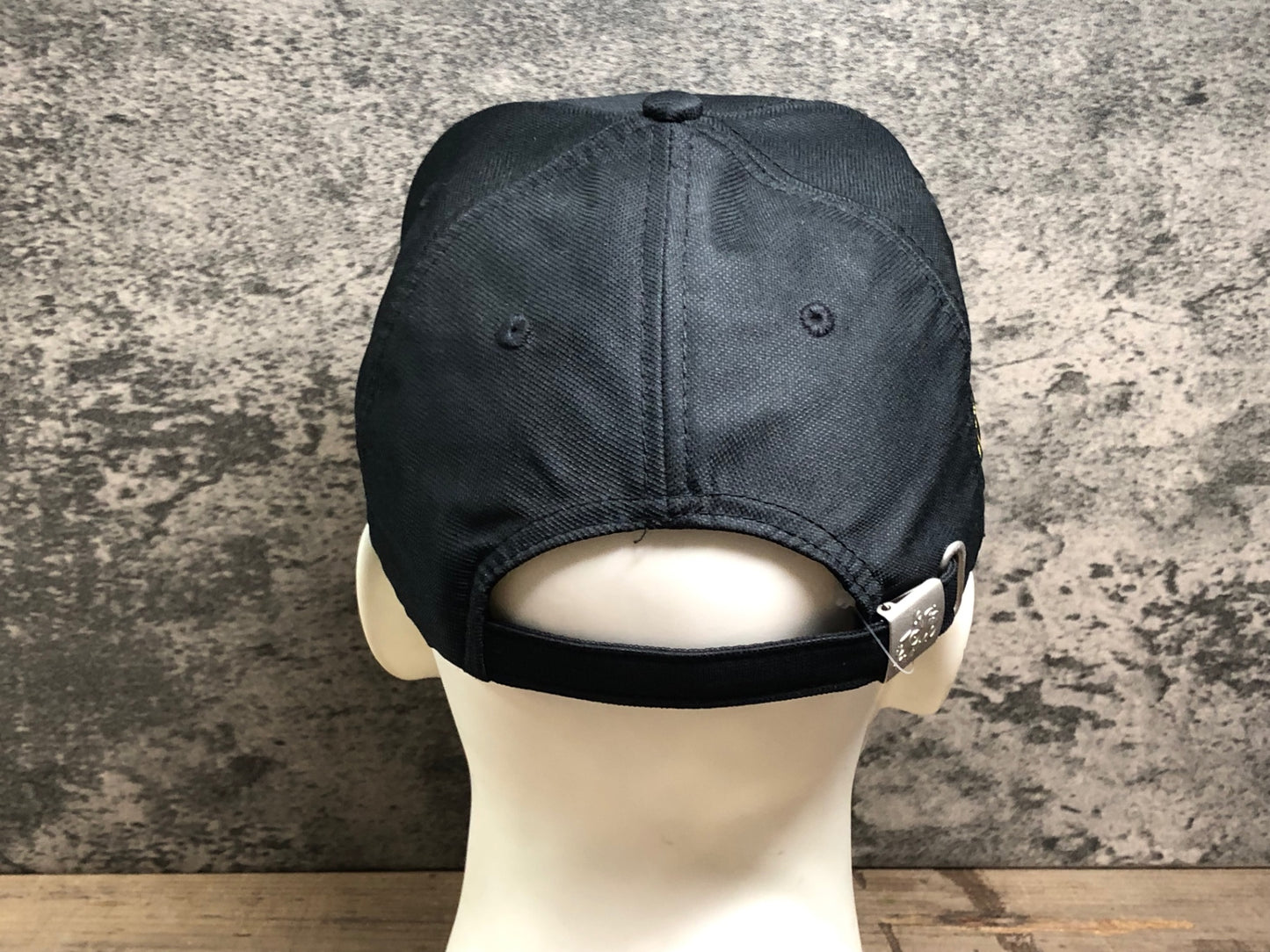 IV595 ツールドフランス Tour de france キャップ 黒 黄 フリーサイズ