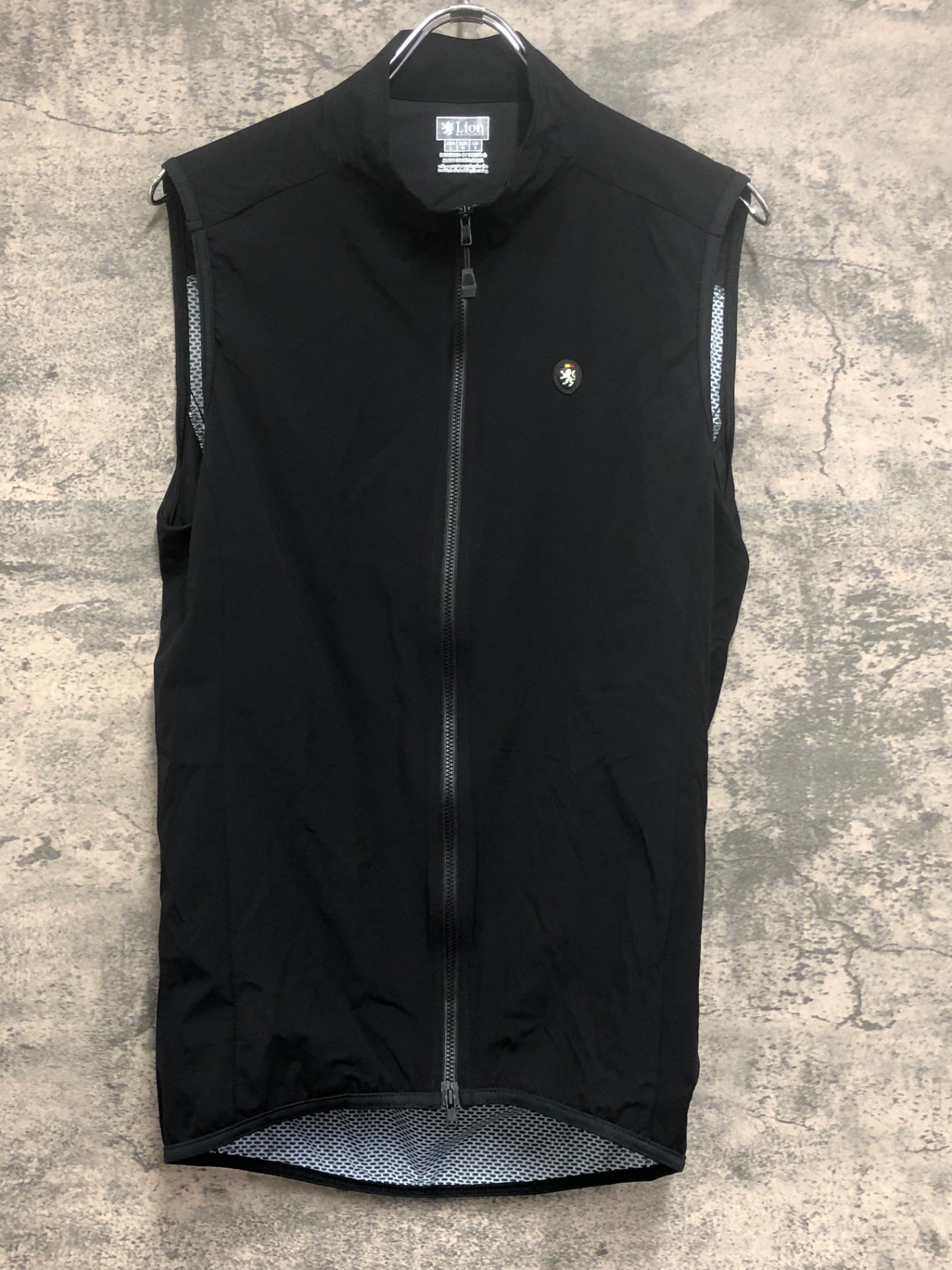 IX308 リオンドカペルミュール Lion de KAPELMUUR サイクルベスト ジレ 黒 L