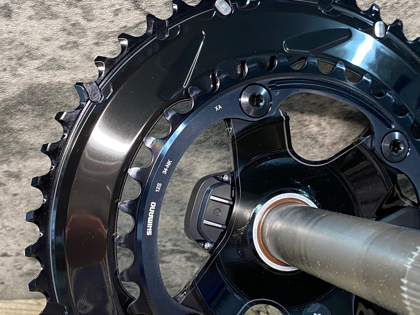 IY704 シマノ SHIMANO デュラエース DURA-ACE FC-R9200-PX 2x11S 170mm 50/34T 両側計測パワーメーター付き