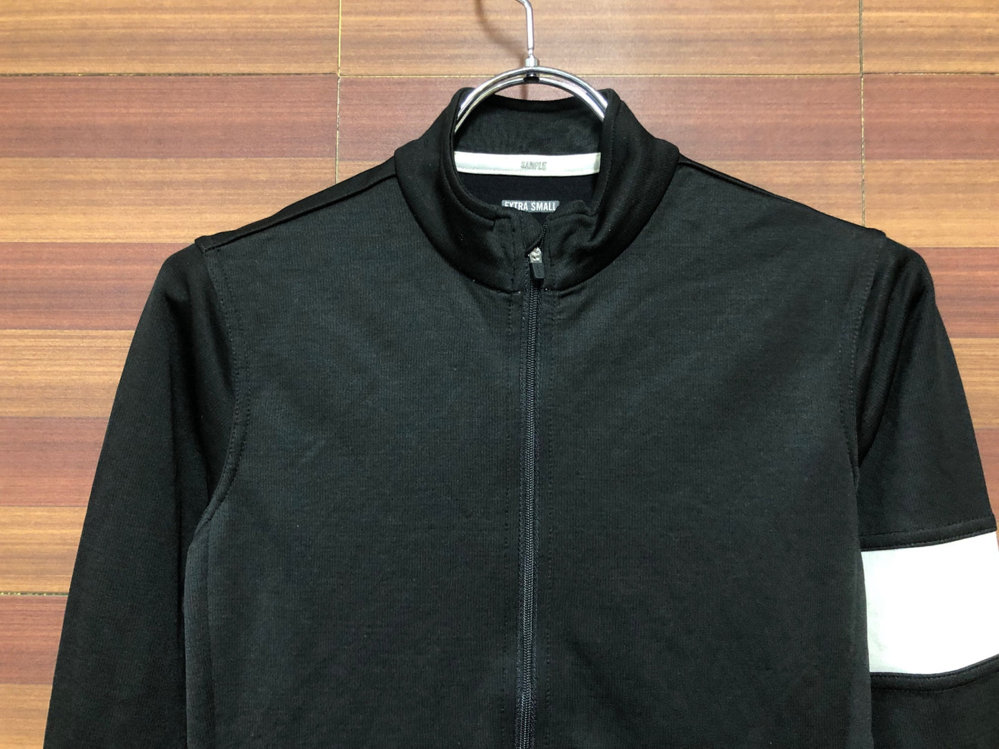 IJ421 ラファ Rapha WOMEN'S LONG SLEEVE JERSEY 長袖 サイクルジャージ 黒 XS サンプルジャージ