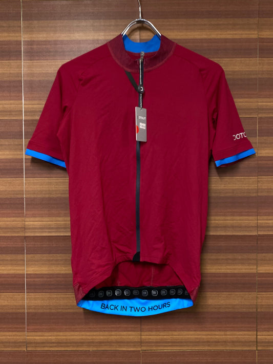 IL823 ドットアウト DOT OUT KYRO JERSEY 半袖サイクルジャージ L 赤