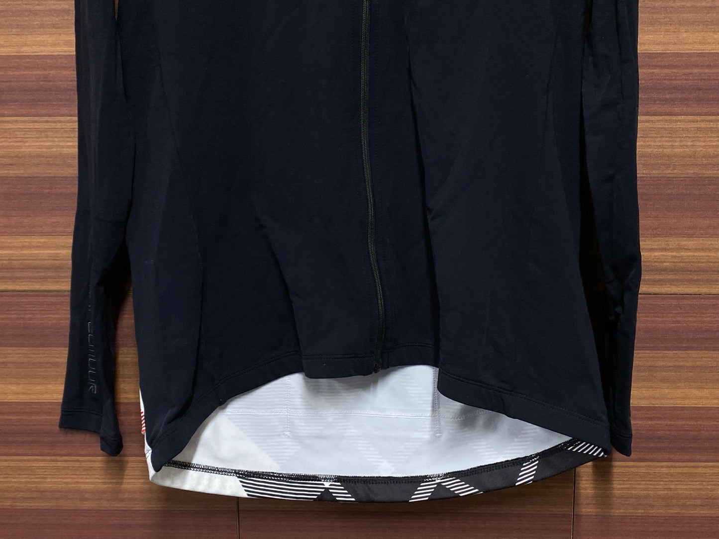 IR046 カペルミュール KAPELMUUR 長袖 サイクルジャージ 黒 L