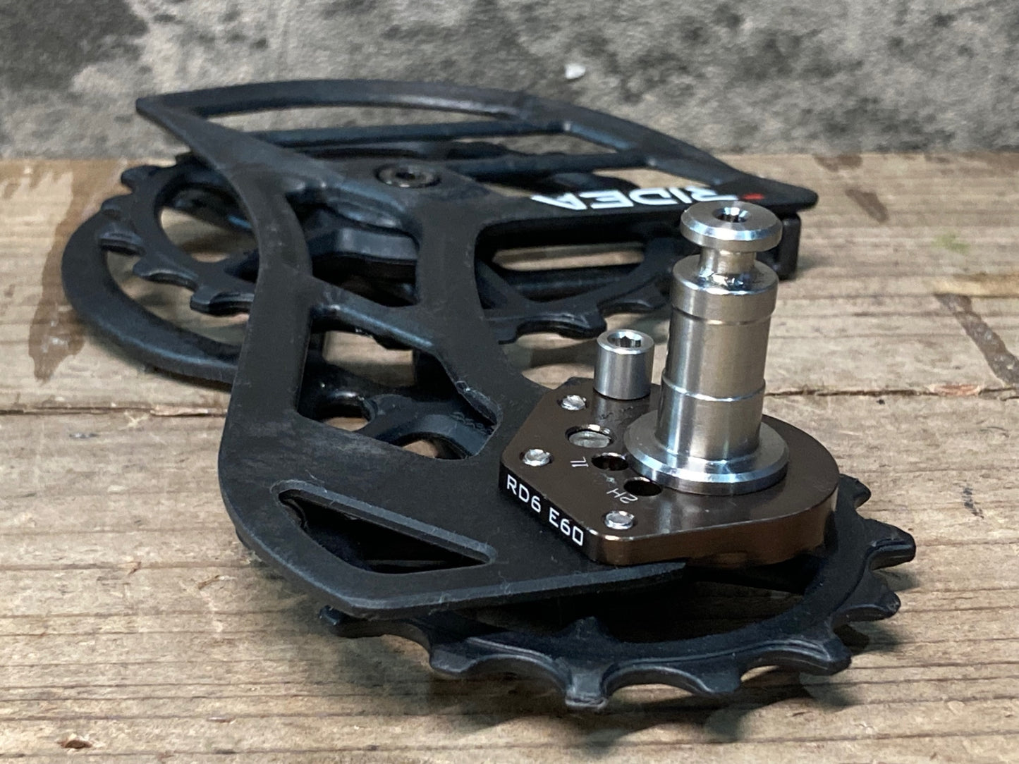 IY326 リデア RIDEA E60 ビッグプーリーキット シマノ R9250/R8170対応 16/20T エンドアダプター付属