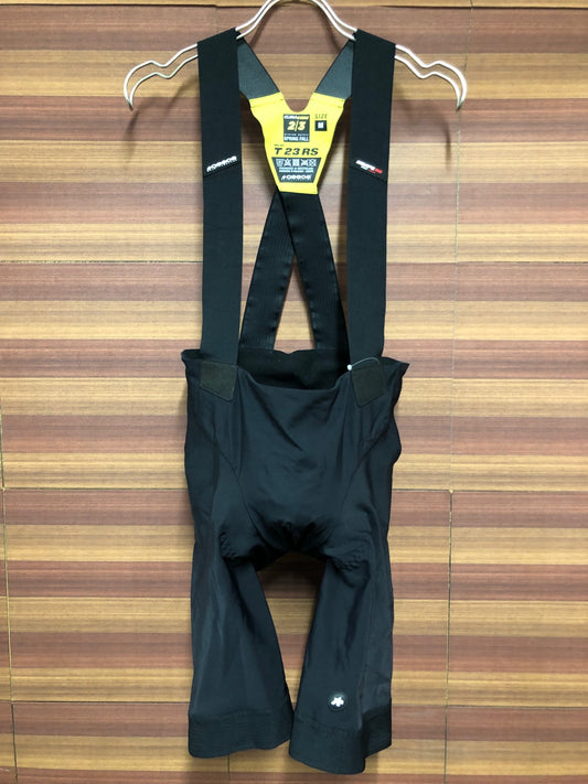 IR651 アソス assos EQUIPE RS Bib shorts T23RS S9 ビブショーツ 黒 M 裏起毛