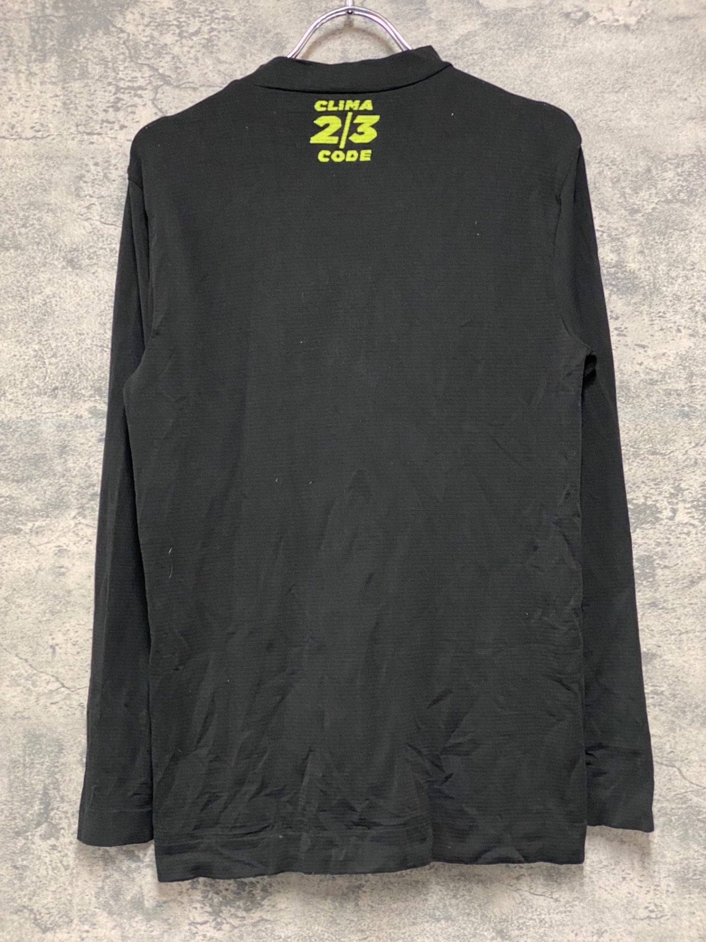 JC648 アソス ASSOS SKIN LAYER CLIMA CODE 2/3 長袖 べースレイヤー 黒 L/XL
