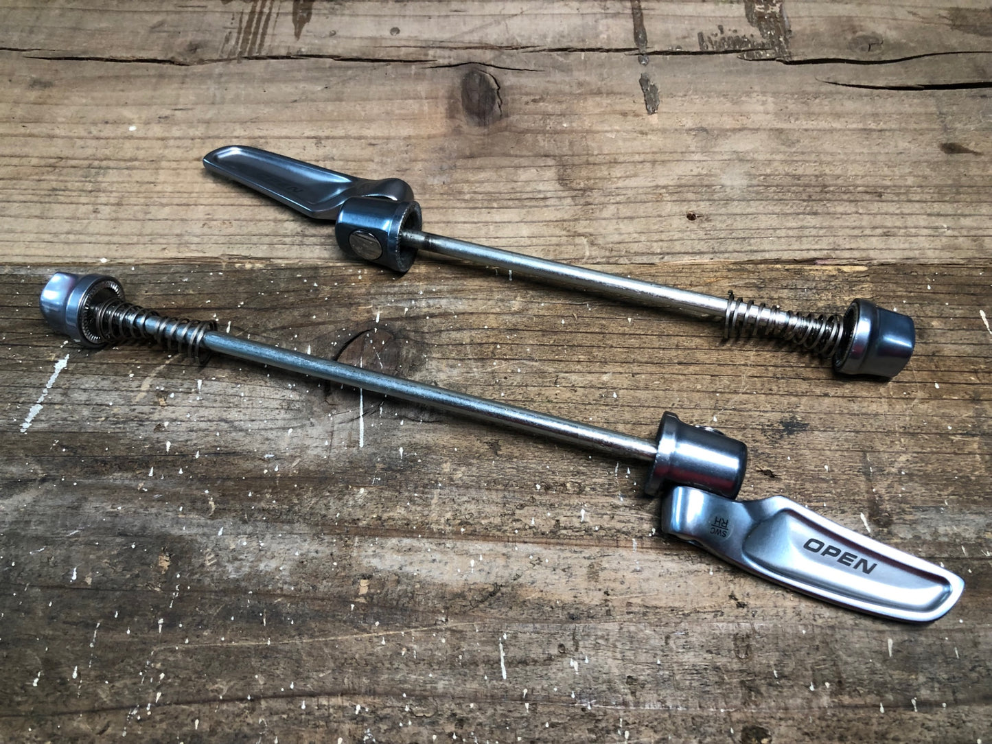 IF596 シマノ SHIMANO デュラエース DURA-ACE WH-9000 クイックリリース 前後セット 100mm 130mm