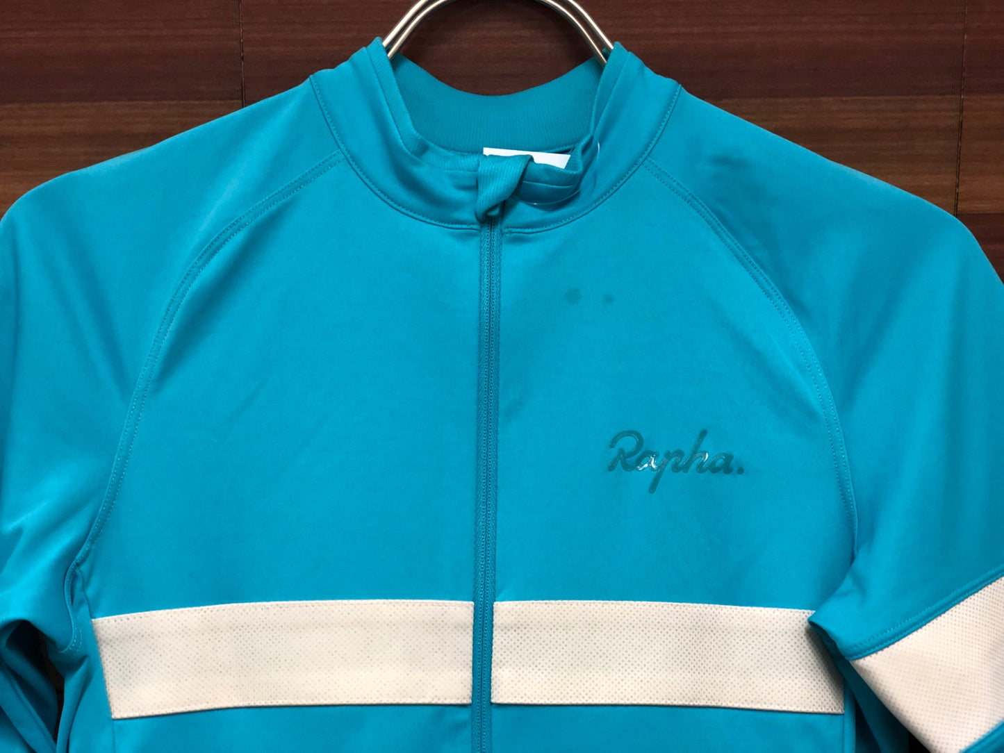 IQ864 ラファ Rapha WOMEN'S SS TRAINING JERSEY 半袖 サイクルジャージ 水色 XS レディース