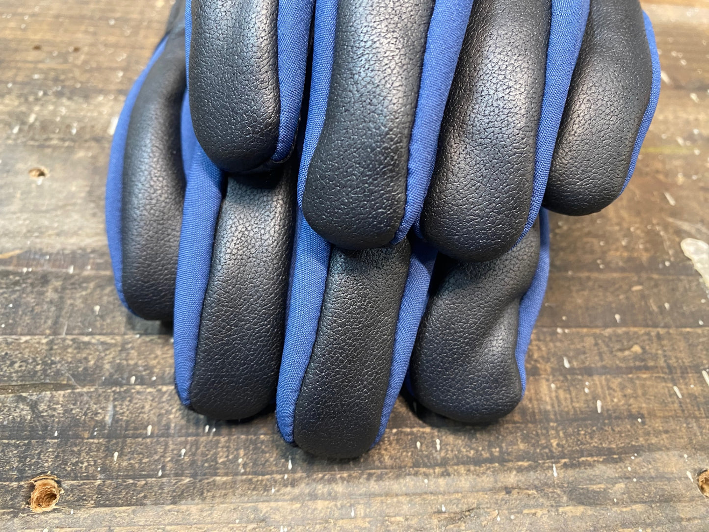 IP117 モンベル mont-bell 長指 グローブ 紺 黒 M 裏起毛 GORE-TEX INFINIUM