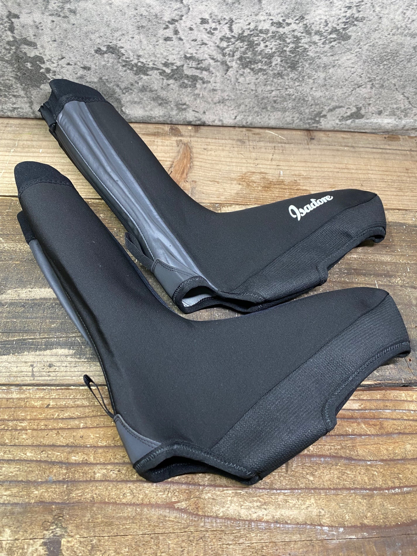 IR514 イザドア Isadore ウィンター シューズカバー 黒 S ※リフレクトひび割れ