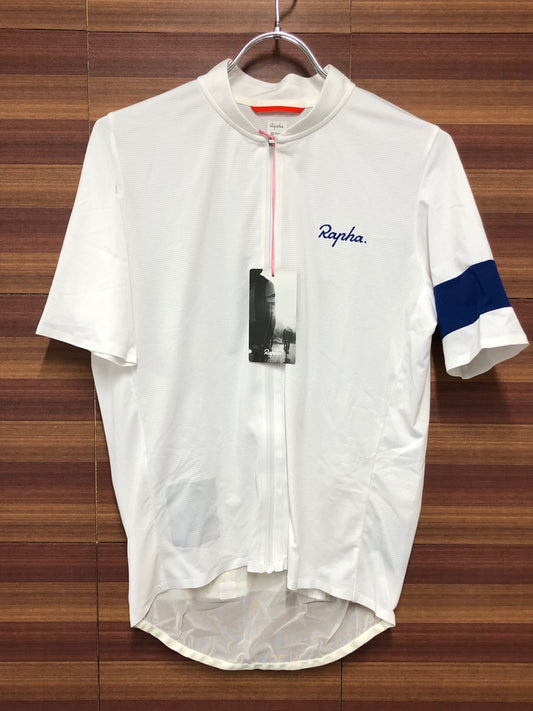 IN261 ラファ RAPHA CLASSIC FLY WEIGHT JERSEY 半袖 サイクルジャージ 白 Mサイズ 未使用