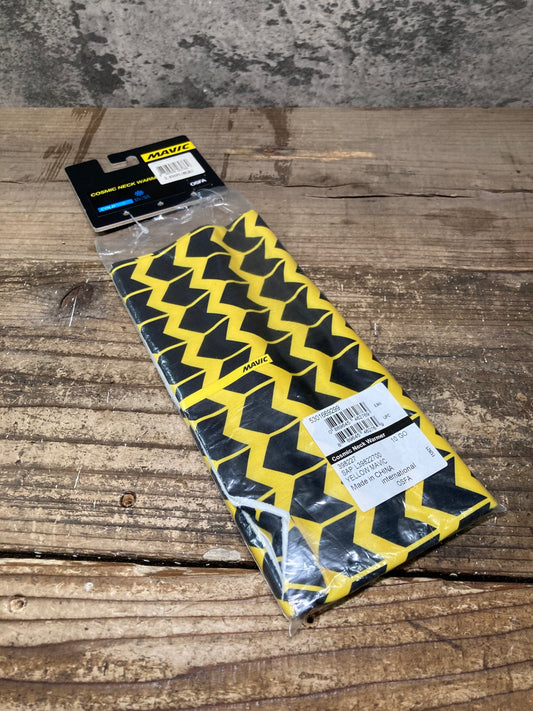 IR277 マヴィック MAVIC COSMIC NECK WARMER ネックウォーマー 黒黄