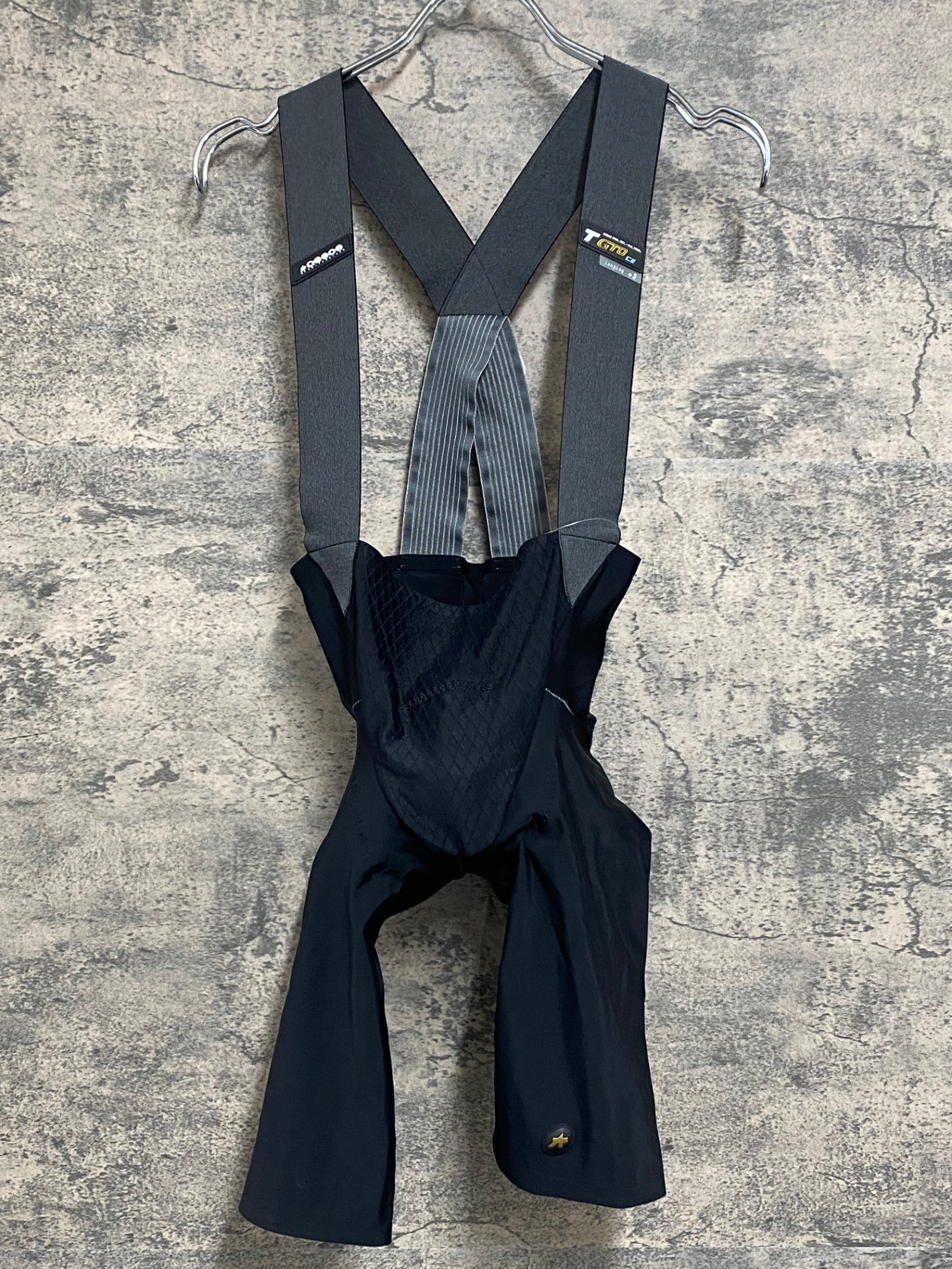 IY856 アソス assos ミレ MILLE GT Summer Bib Shorts GTOC2 LONG ビブショーツ 黒 XS