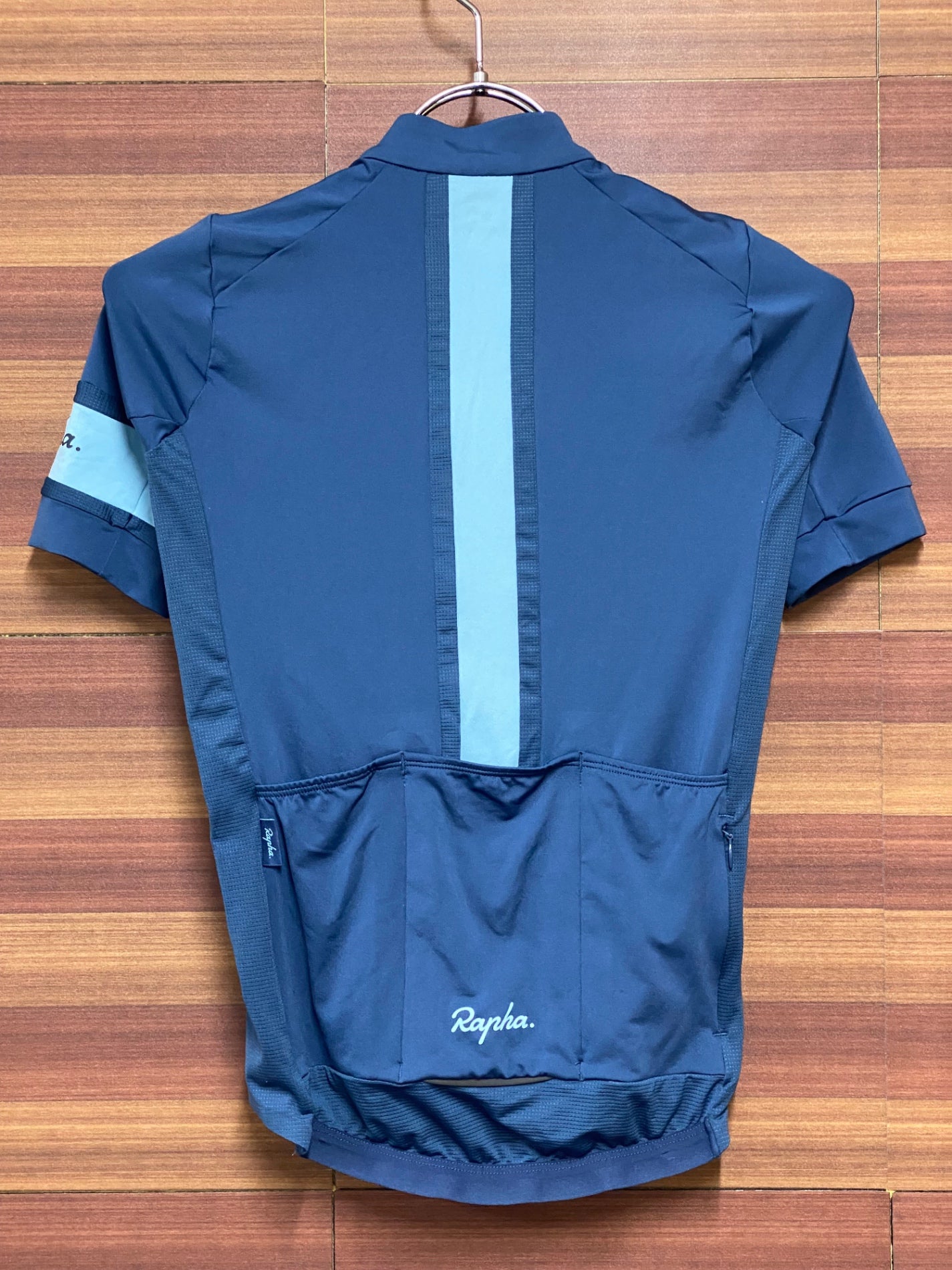 IJ201 ラファ Rapha WOMEN'S SOUPLESSE JERSEY Ⅱ 半袖 サイクルジャージ 紺 XXS