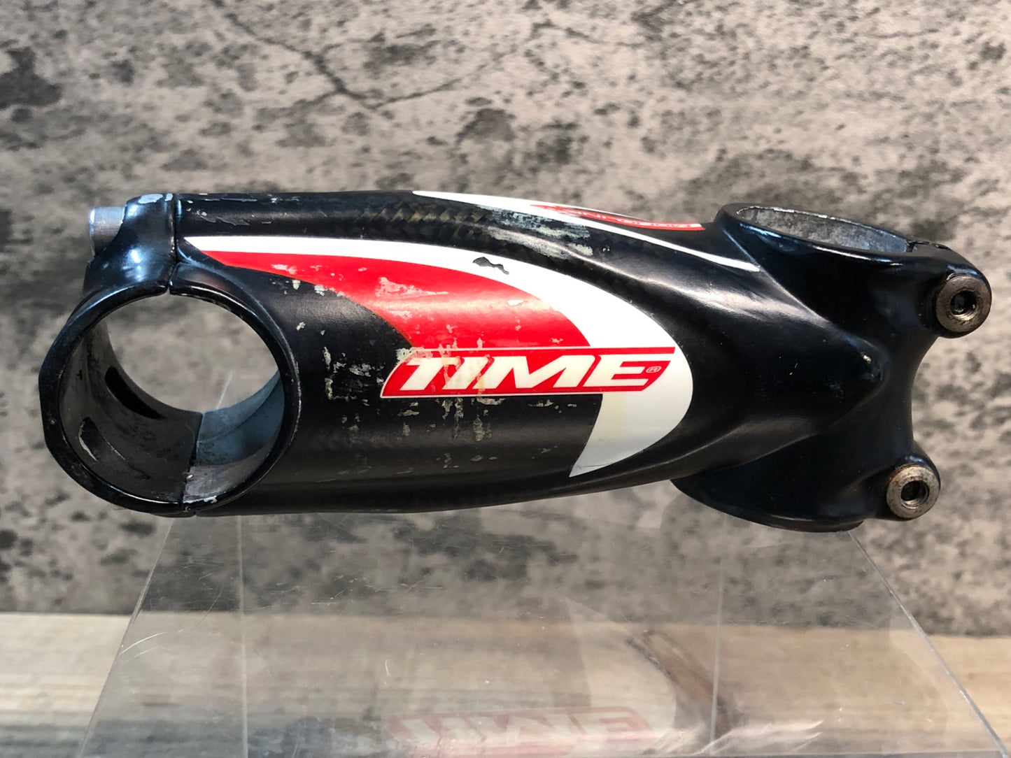 IY394 タイム TIME モノリンク MONOLINK アルミ カーボンラップ ステム OS Φ31.8 100mm
