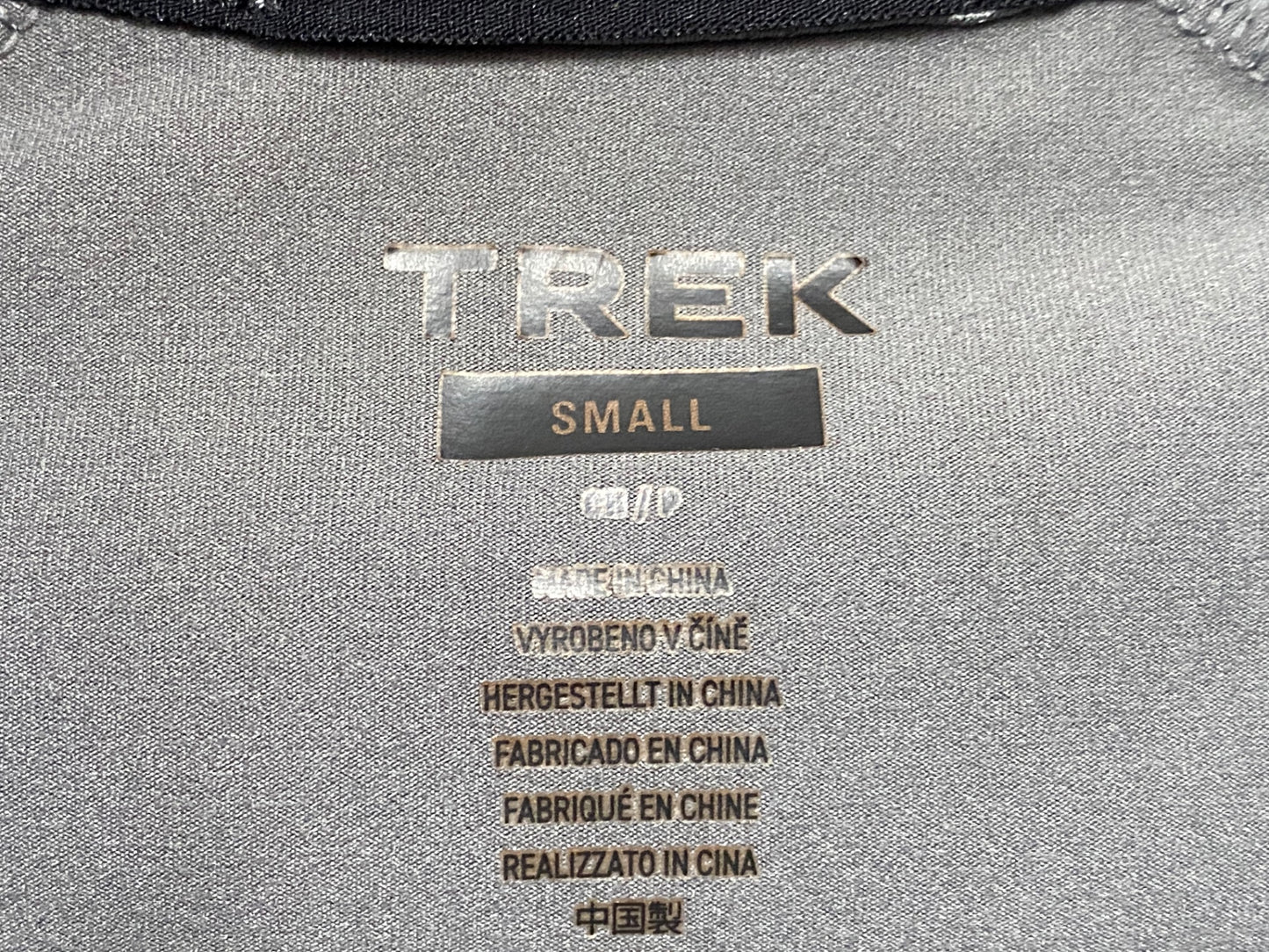 JC895 トレック TREK 半袖 サイクルジャージ グレー S