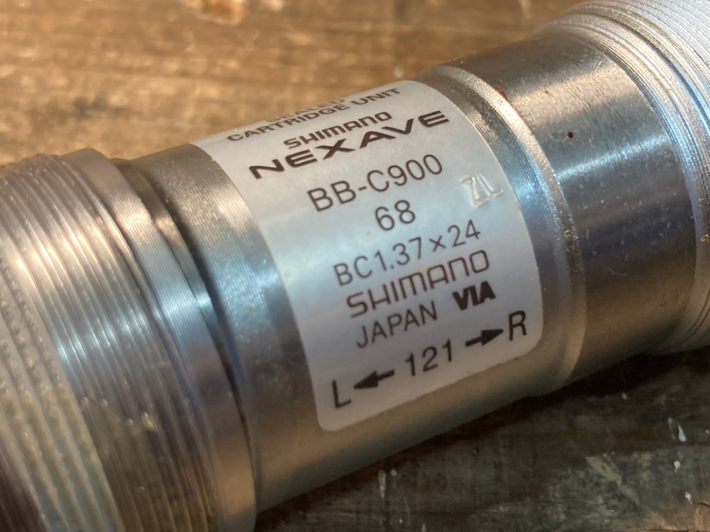 IS156 シマノ SHIMANO ネクサーヴ NEXAVE BB-C900 BB 121mm 68mm