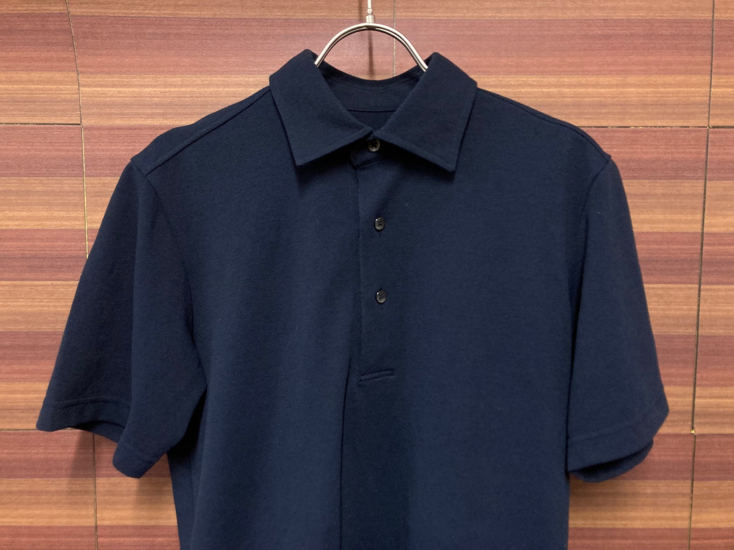 IS625 トーキョーウィールズ TOKYO Wheels バックポケット ポロシャツ M ブラック