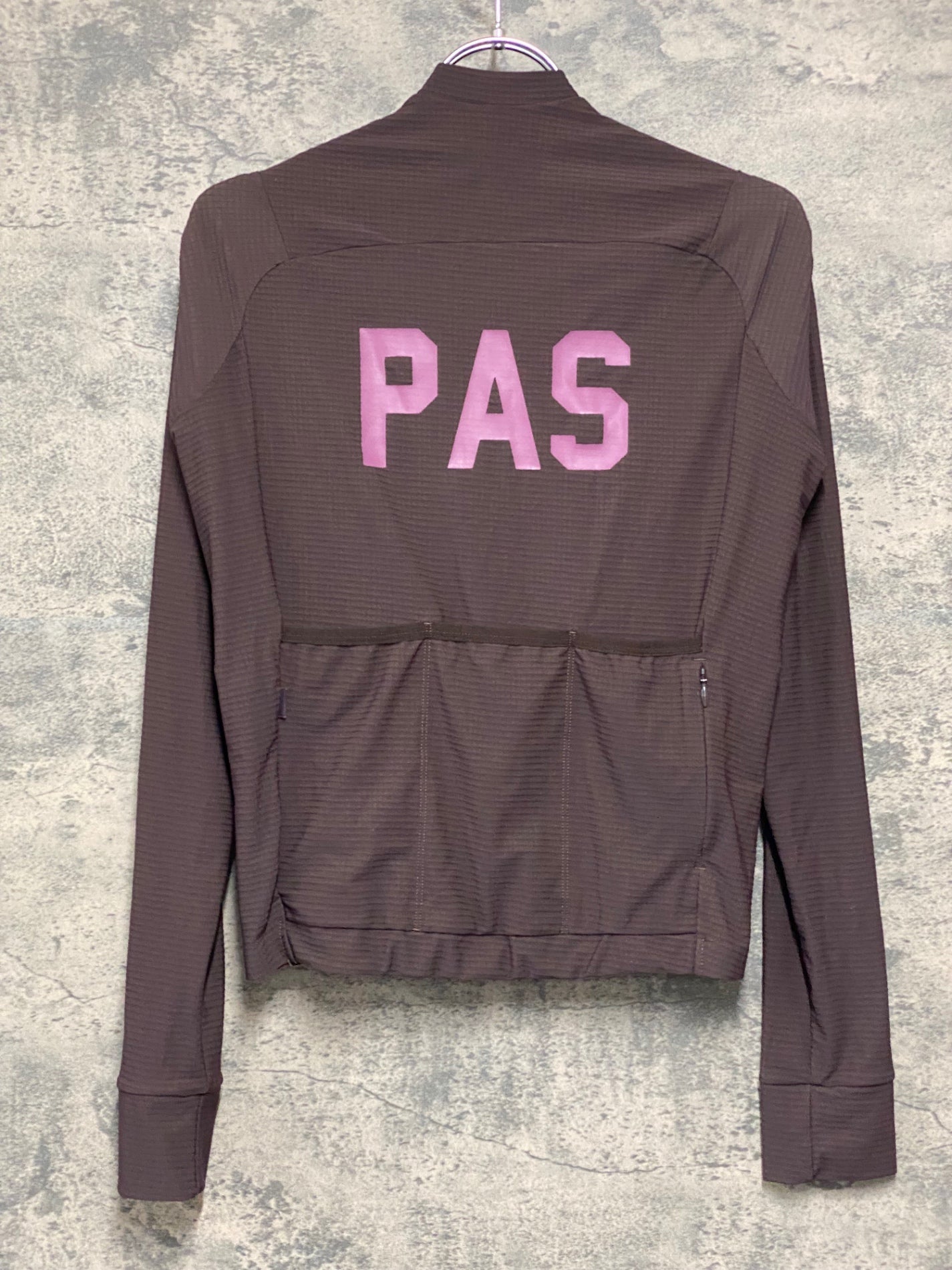 JC438 パスノーマルスタジオ Pas Normal Studios | PAS Mechanism Pro Longsleeve Jersey 長袖 サイクルジャージ ダークレッド S