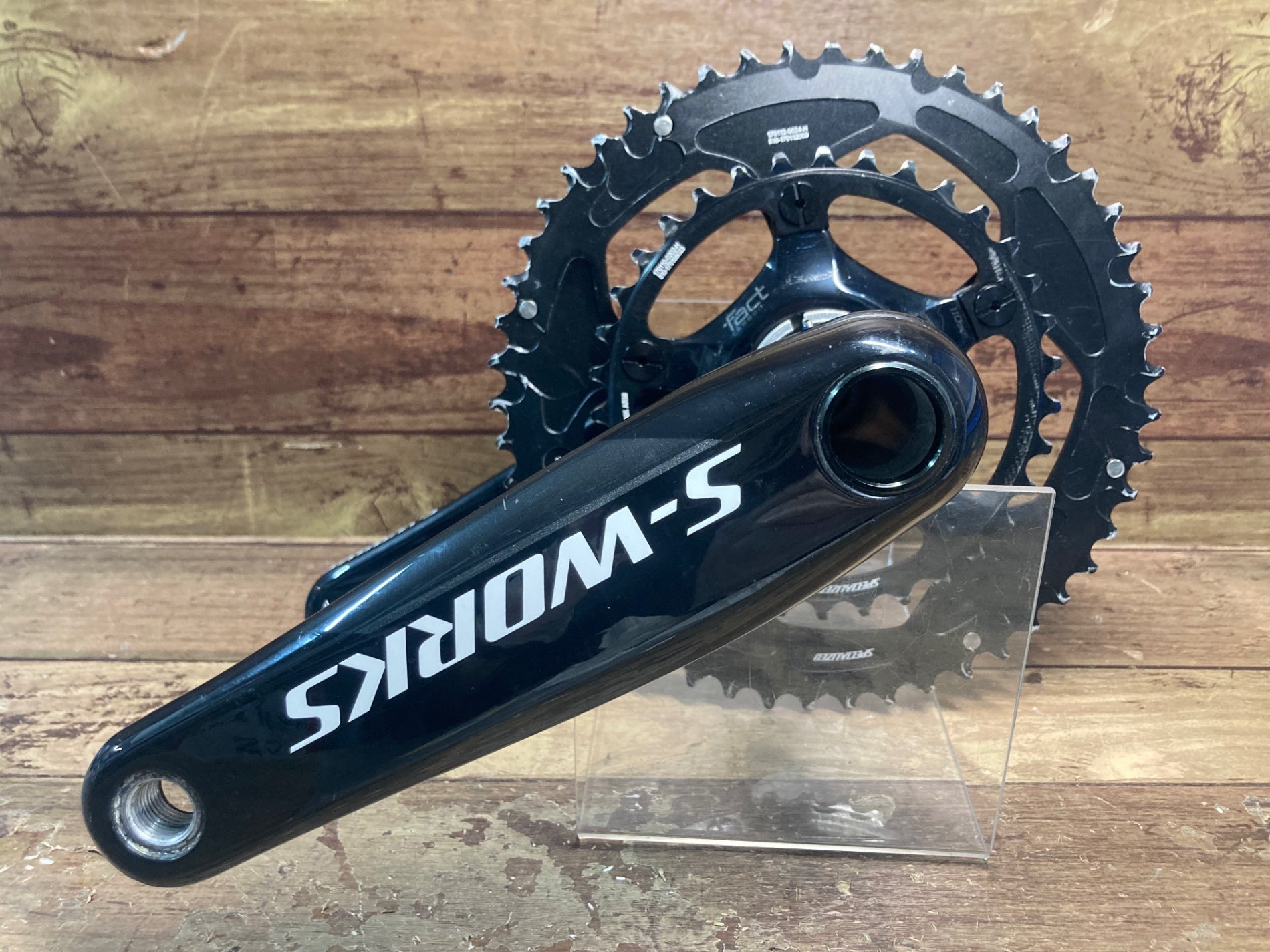 IJ138 スペシャライズド SPECIALIZED S-WORKS クランクセット praxis worksチェーンリング 50/34T 170mm  BB30