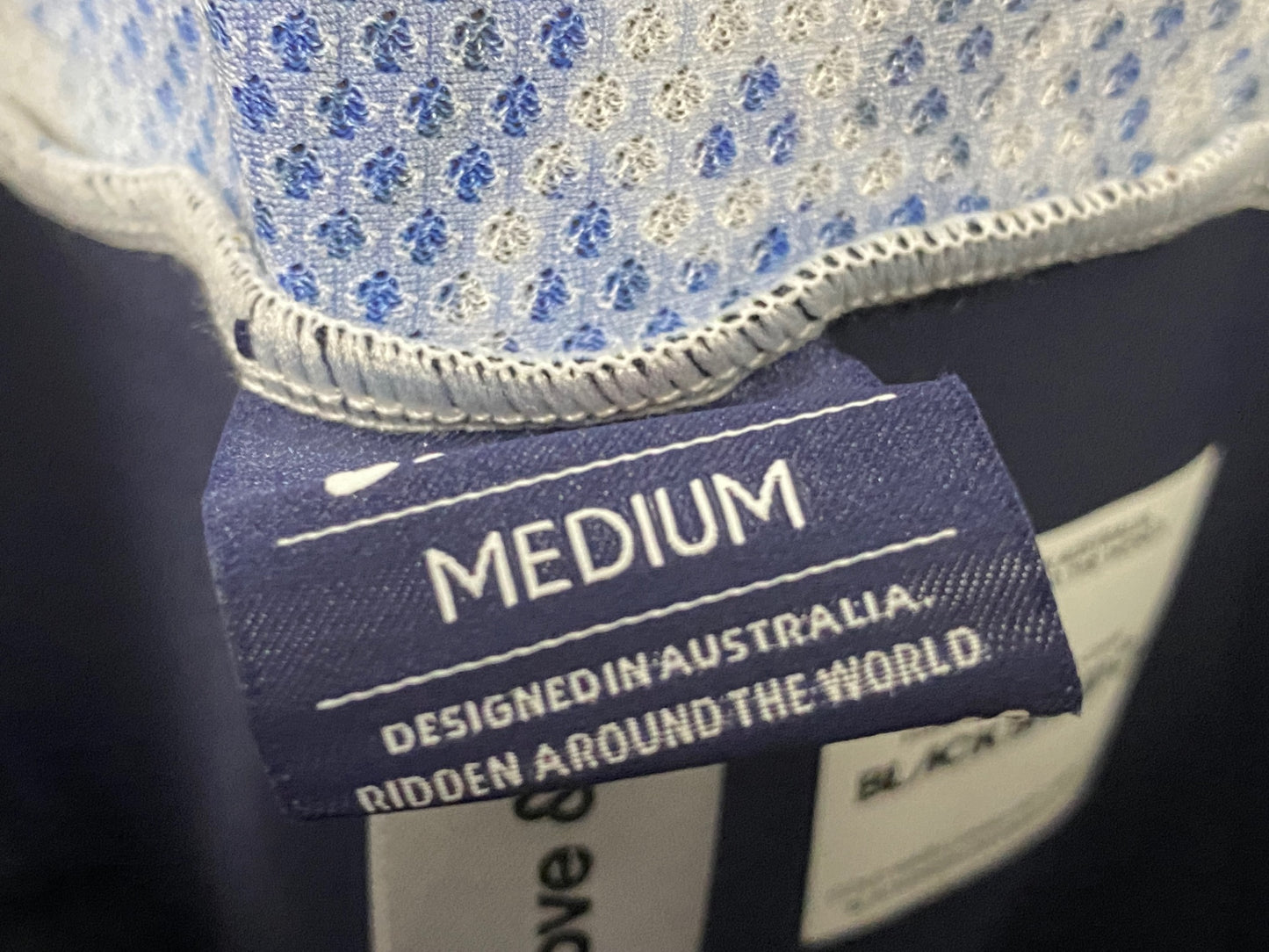 JB512 ブラックシープ BLACK SHEEP ビブショーツ 青 白 M JAPAN