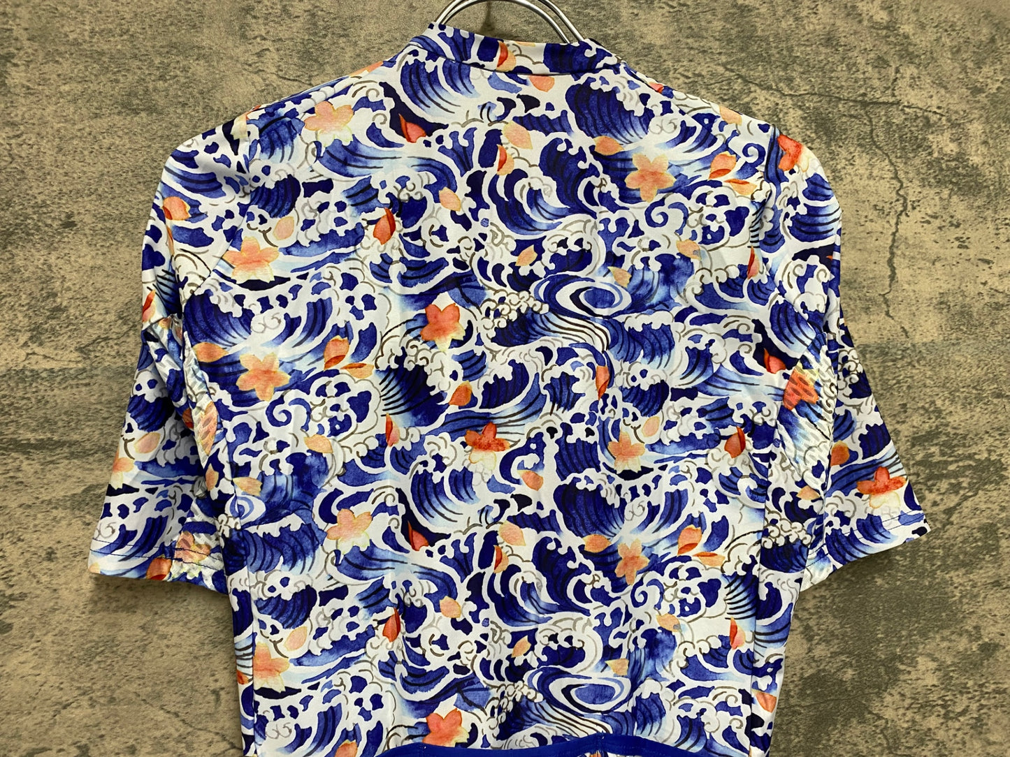 JB511 ブラックシープ BLACK SHEEP 半袖 サイクルジャージ 青 白 M JAPAN