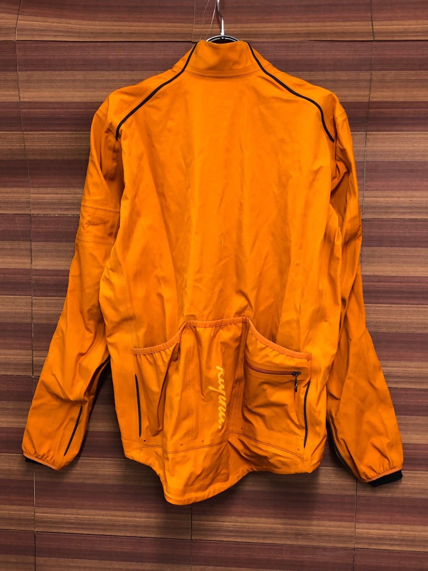 IR897 ラファ Rapha サイクルジャケット オレンジ M ※袖にチェーンオイル汚れ有