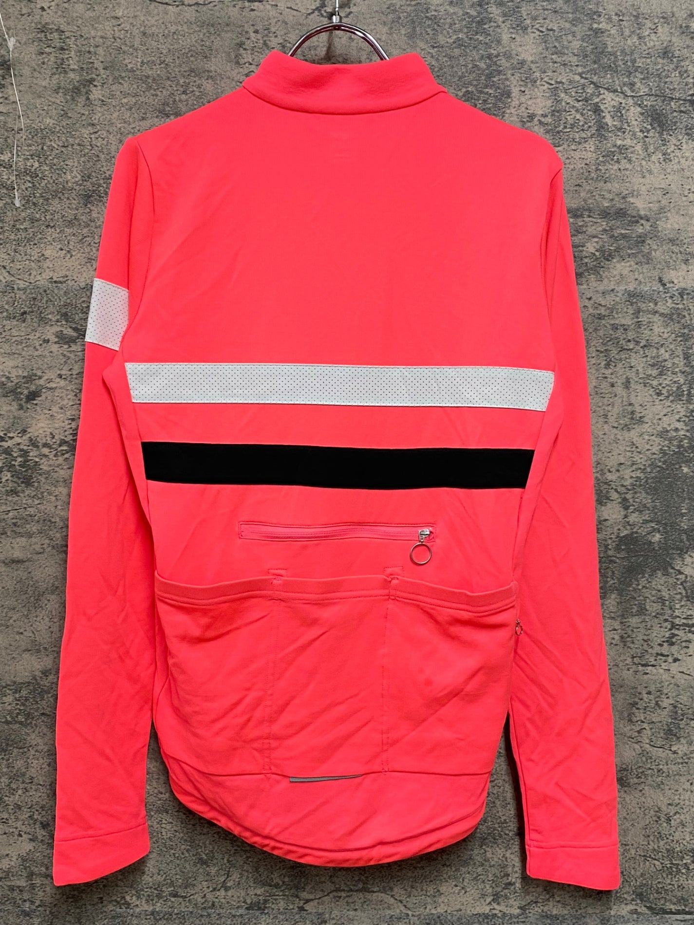 JA868 ラファ Rapha BREVET LONG SLEEVE JERSEY 長袖 サイクルジャージ ピンク S