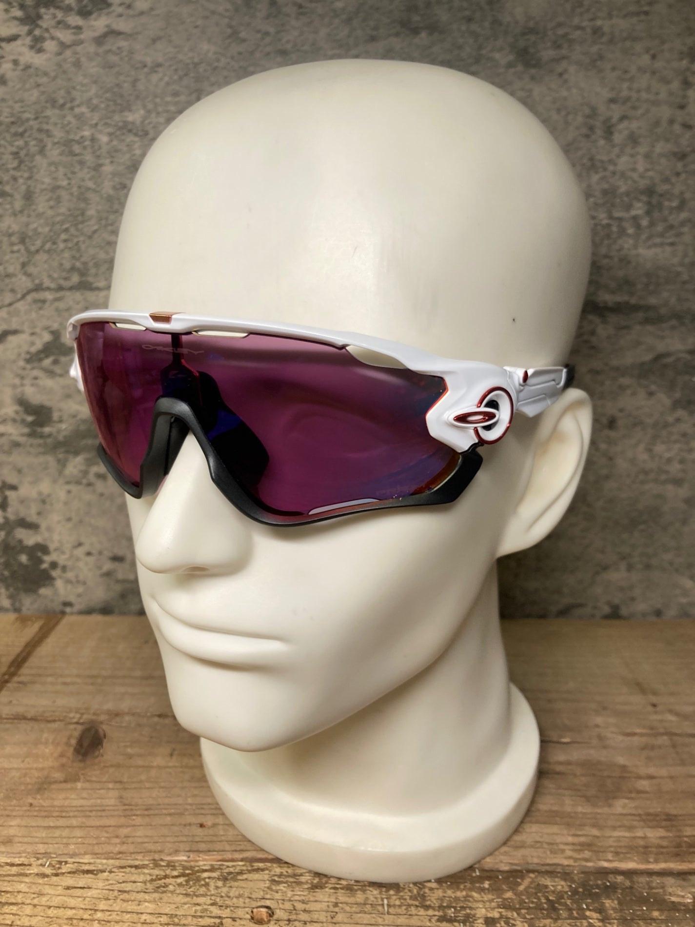 JB143 オークリー OAKLEY JAWBREAKER サングラス アイウェア 白 黒 PRIZMレンズ
