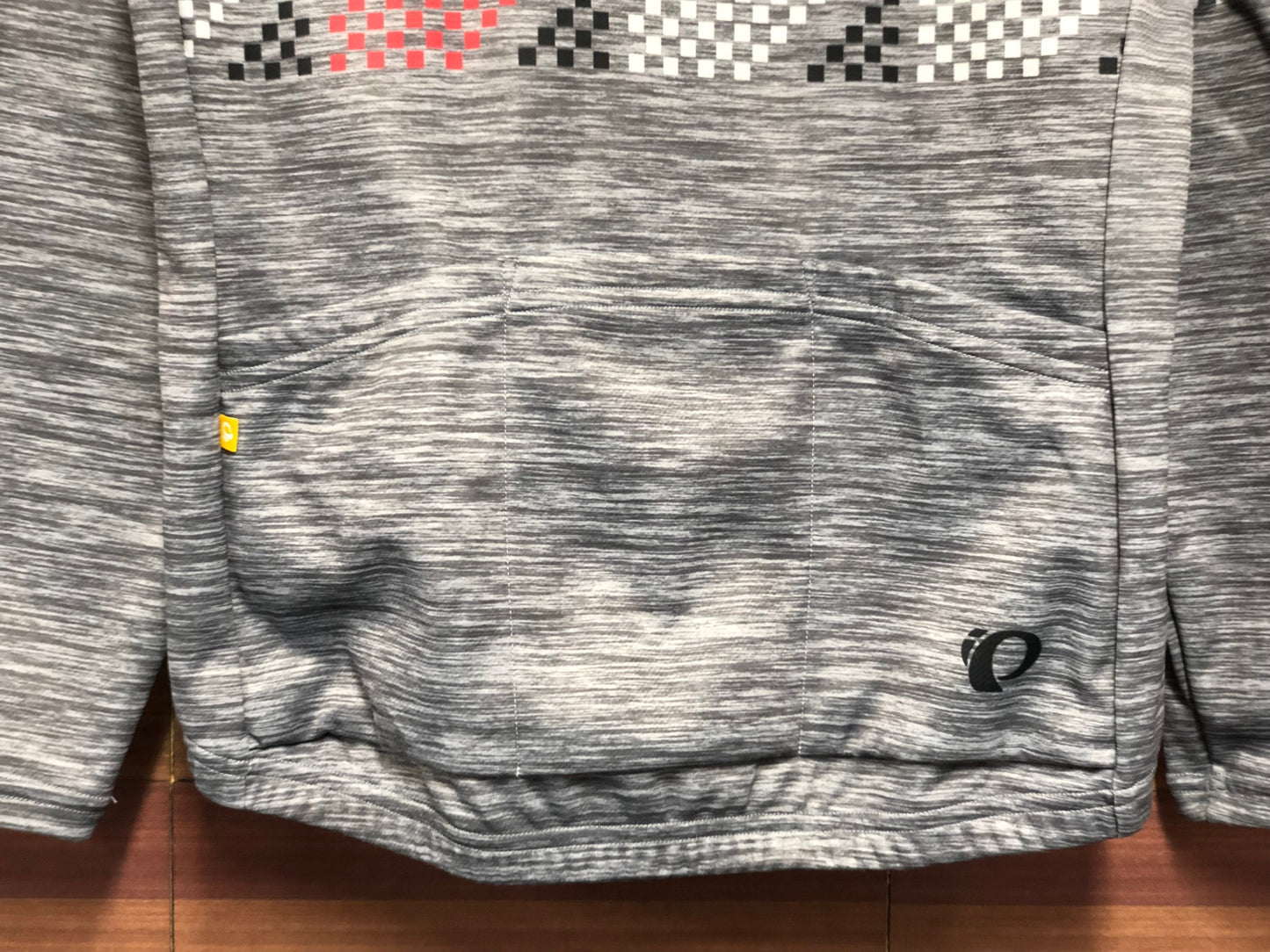 IT643 パールイズミ PEARL iZUMi 長袖 サイクルジャージ グレー M 裏起毛