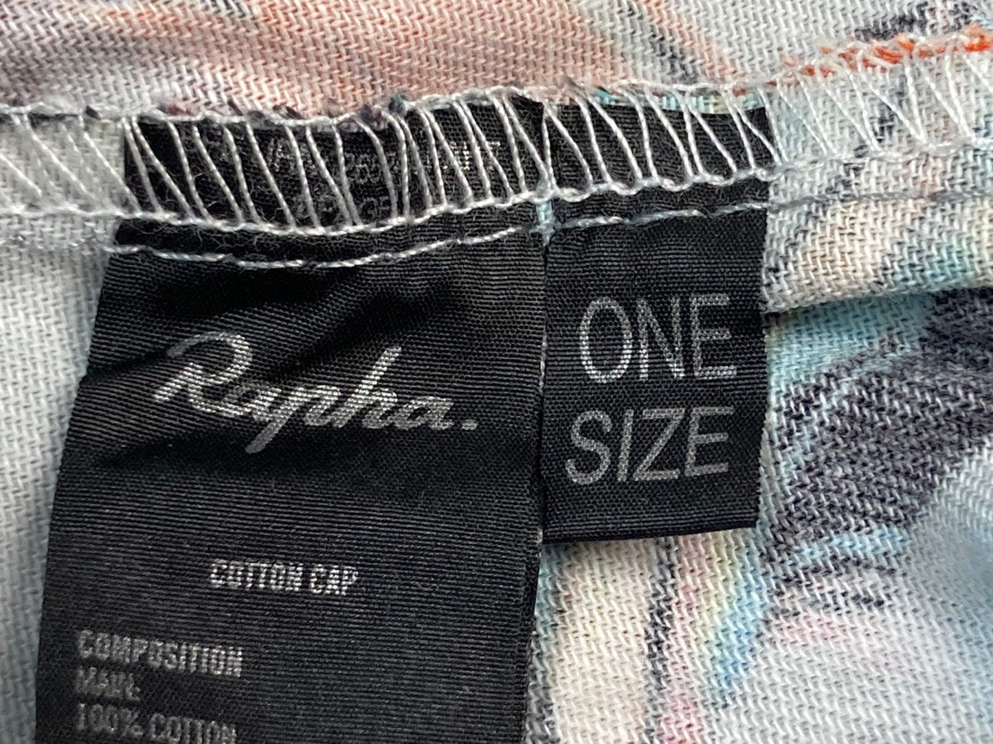 IE454 ラファ Rapha RCC COTTON CAP サイクルキャップ グレー ONE SIZE