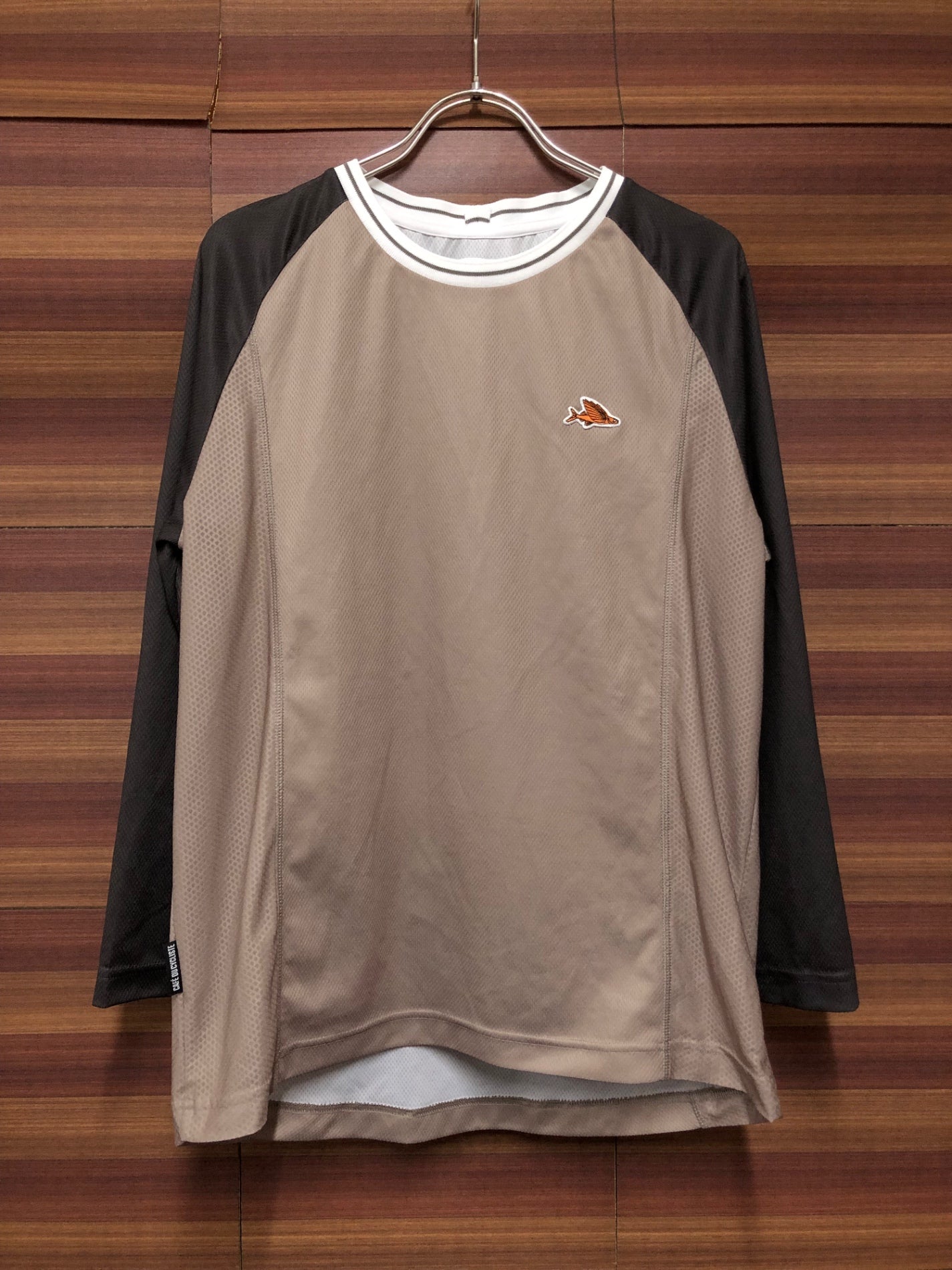 IU748 カフェドシクリステ Cafe du Cycliste バーバラ BARBARA V2 七分袖 サイクルジャージ ブラウン L