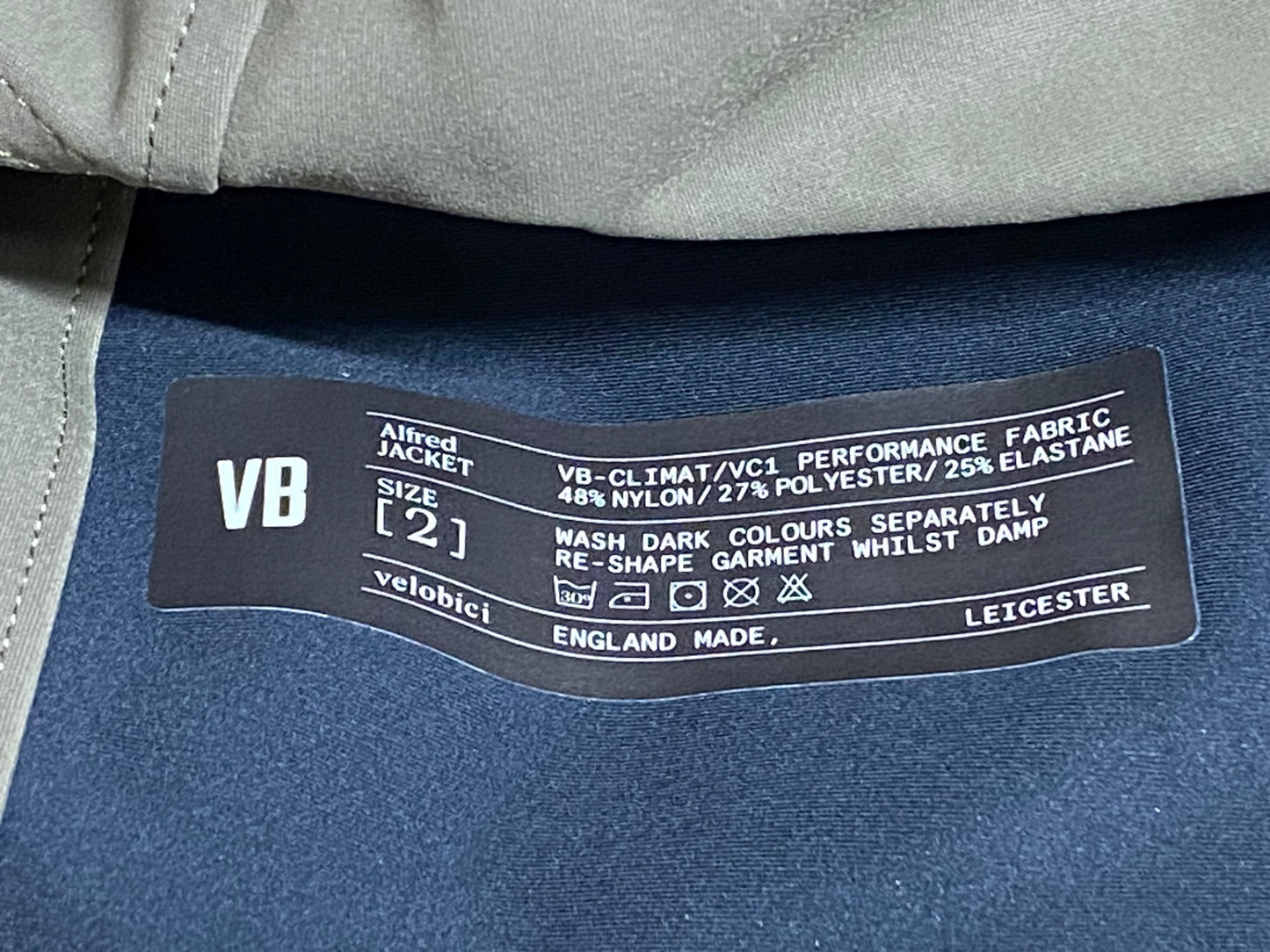 IR079 ヴェロビチ velobici Alfred JACKET 長袖 サイクルジャケット ブラウン カーキ  2