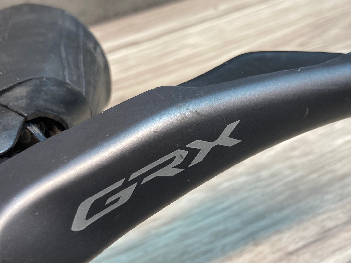 IX249 シマノ SHIMANO GRX ST-RX810 STIレバー 左右セット 11S ※左レバークラックのためジャンク