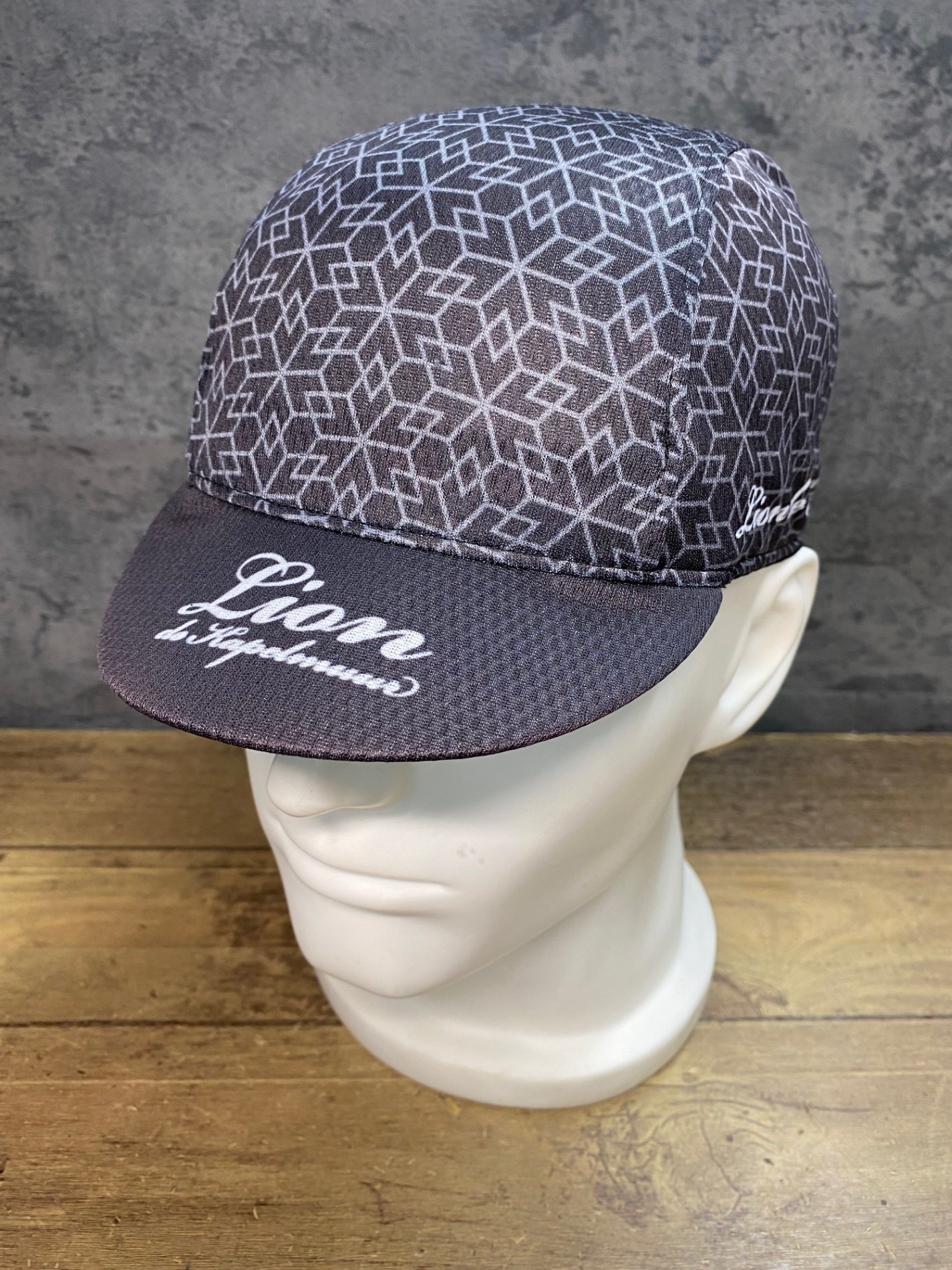 JA990 リオンドカペルミュール Lion de KAPELMUUR サイクルキャップ グレー