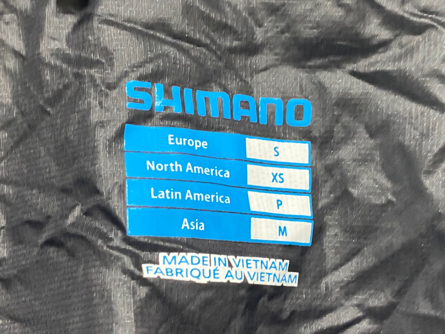 JB363 シマノ SHIMANO 長袖 ウィンドブレーカー 黒 M