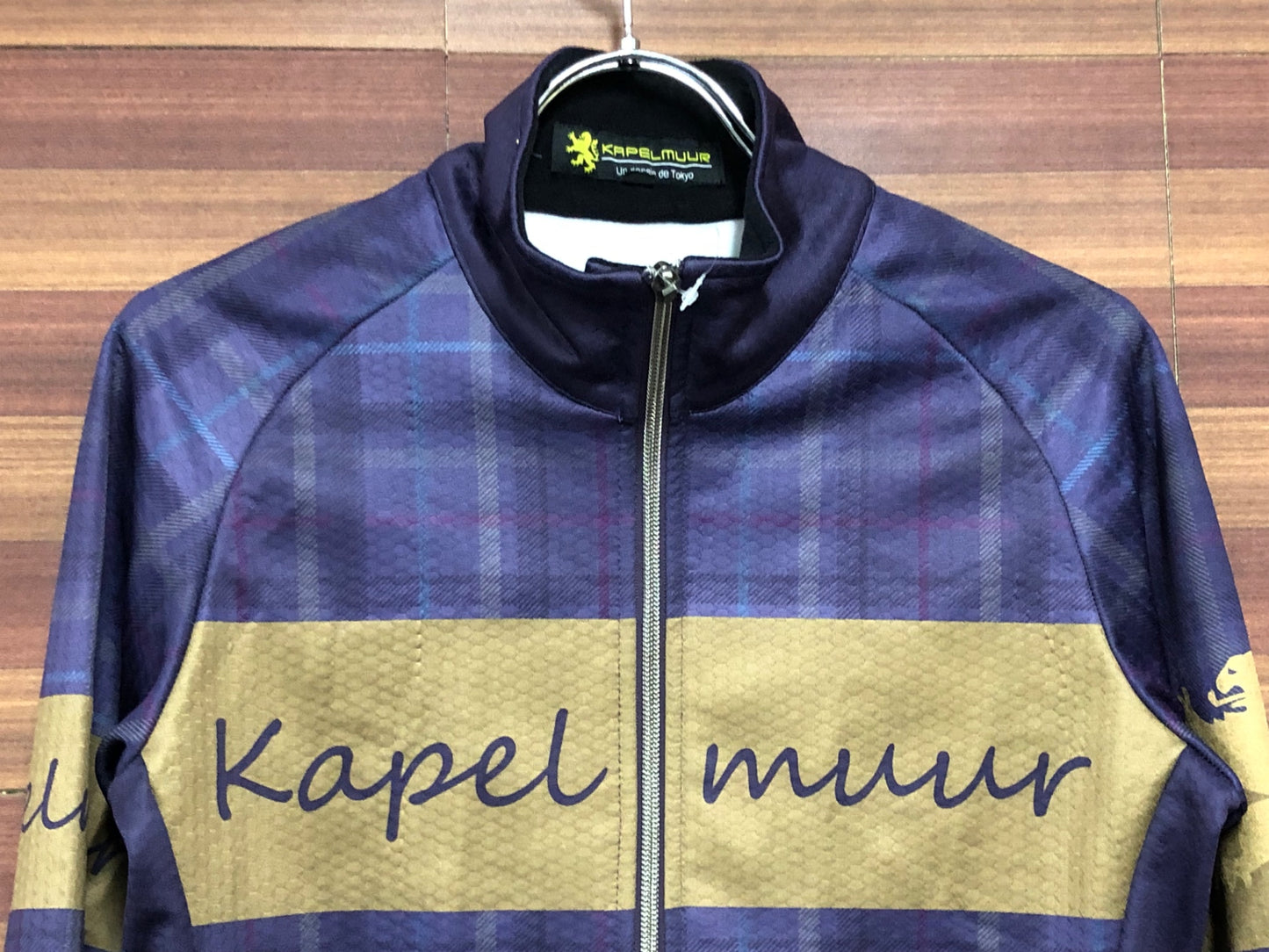 IM481 カペルミュール kapelmuur 長袖サイクルジャケット 紫 XS 裏起毛