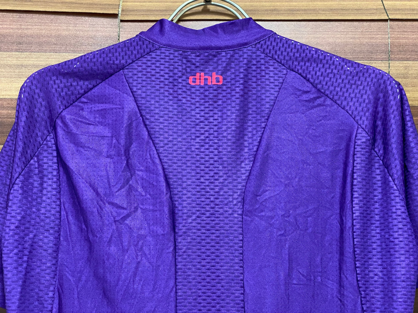 IU234 dhb AERON 半袖 サイクルジャージ 紫 XS