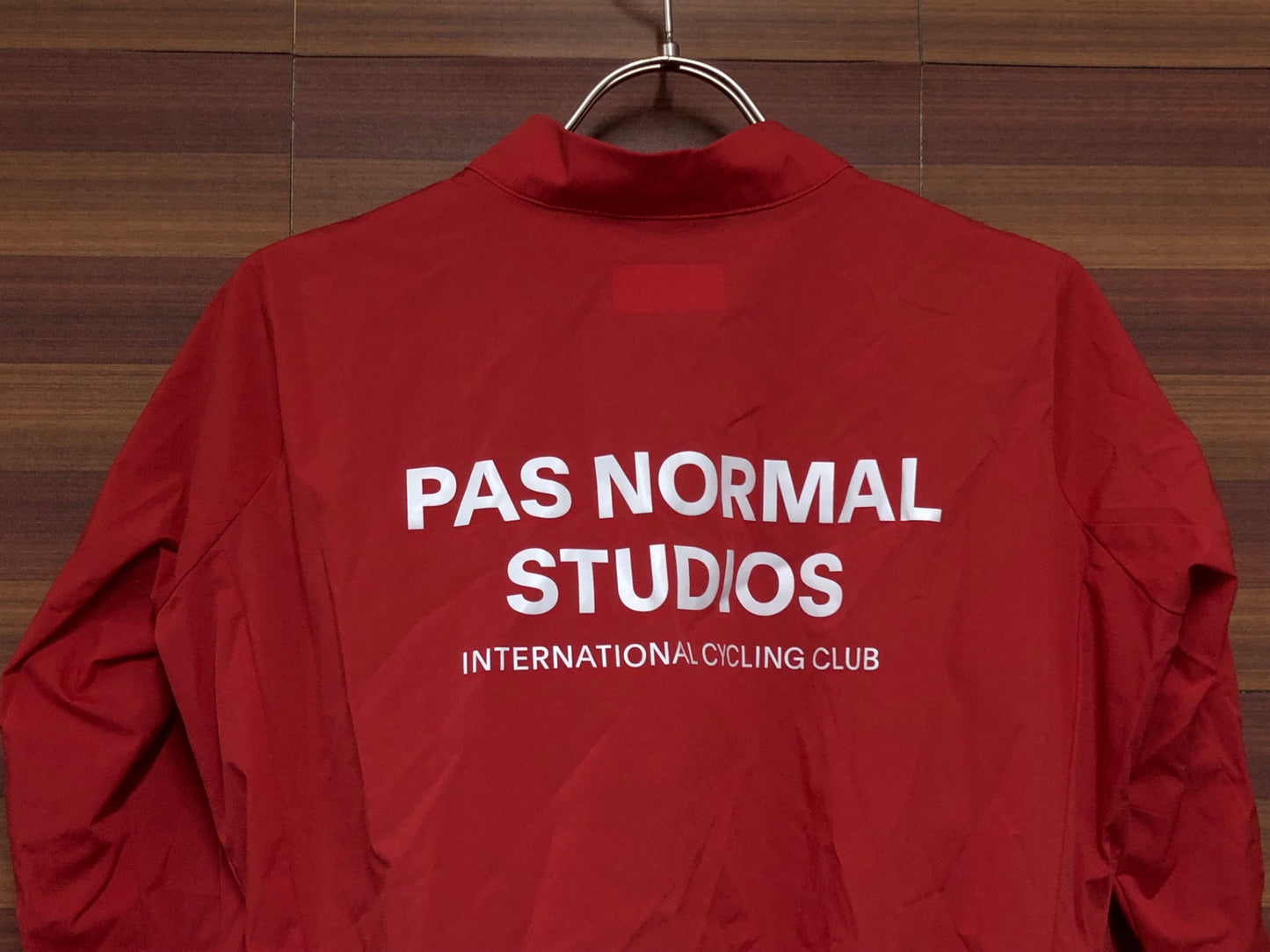 IN732 パスノーマルスタジオ PAS NORMAL STUDIOS Mechanism Stow Away Jacket 長袖 ウィンドブレーカー 赤 S