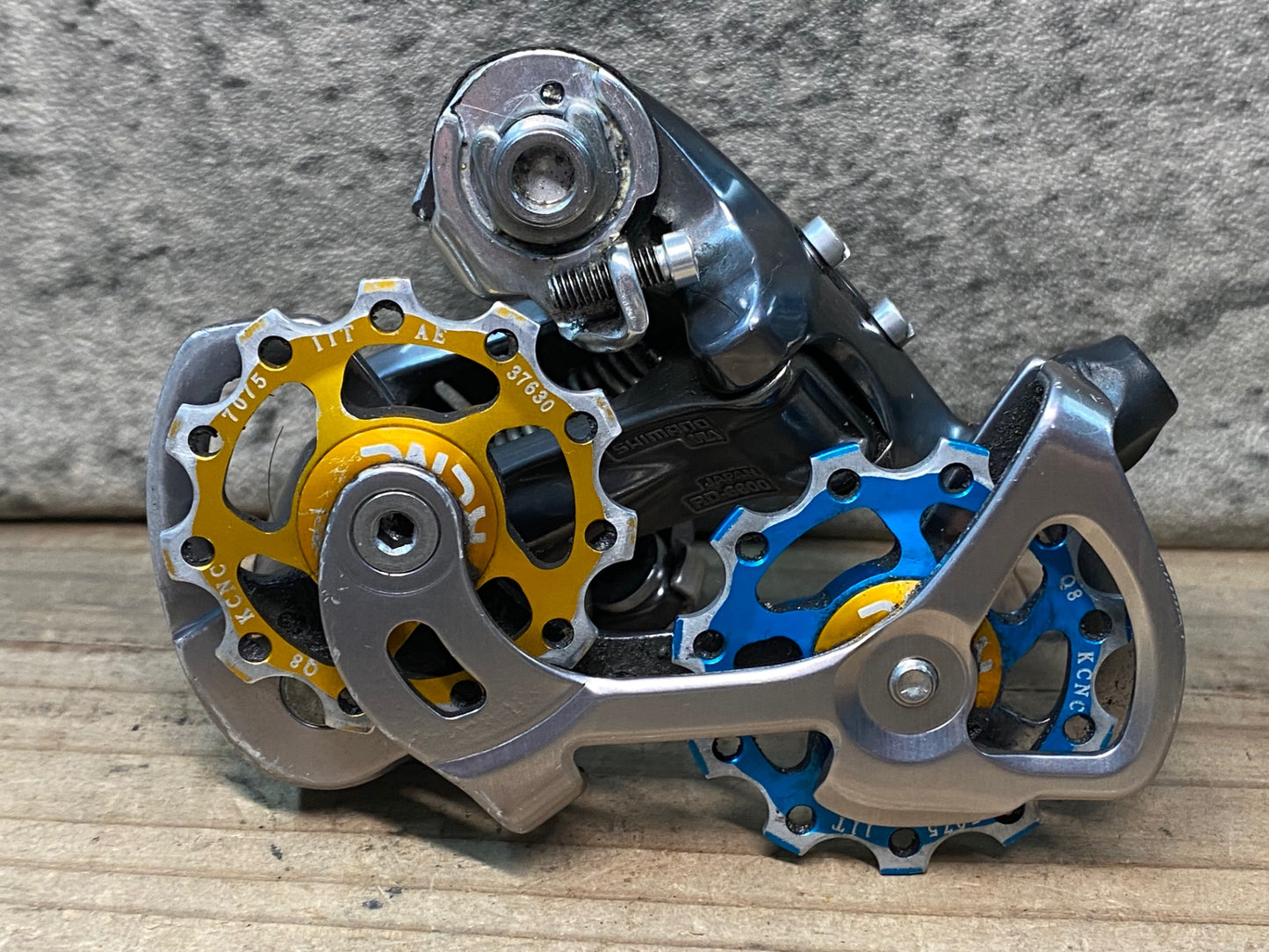 IB125 シマノ SHIMANO アルテグラ ULTEGRA RD-6600 リアディレイラー 10S ※プーリー社外品