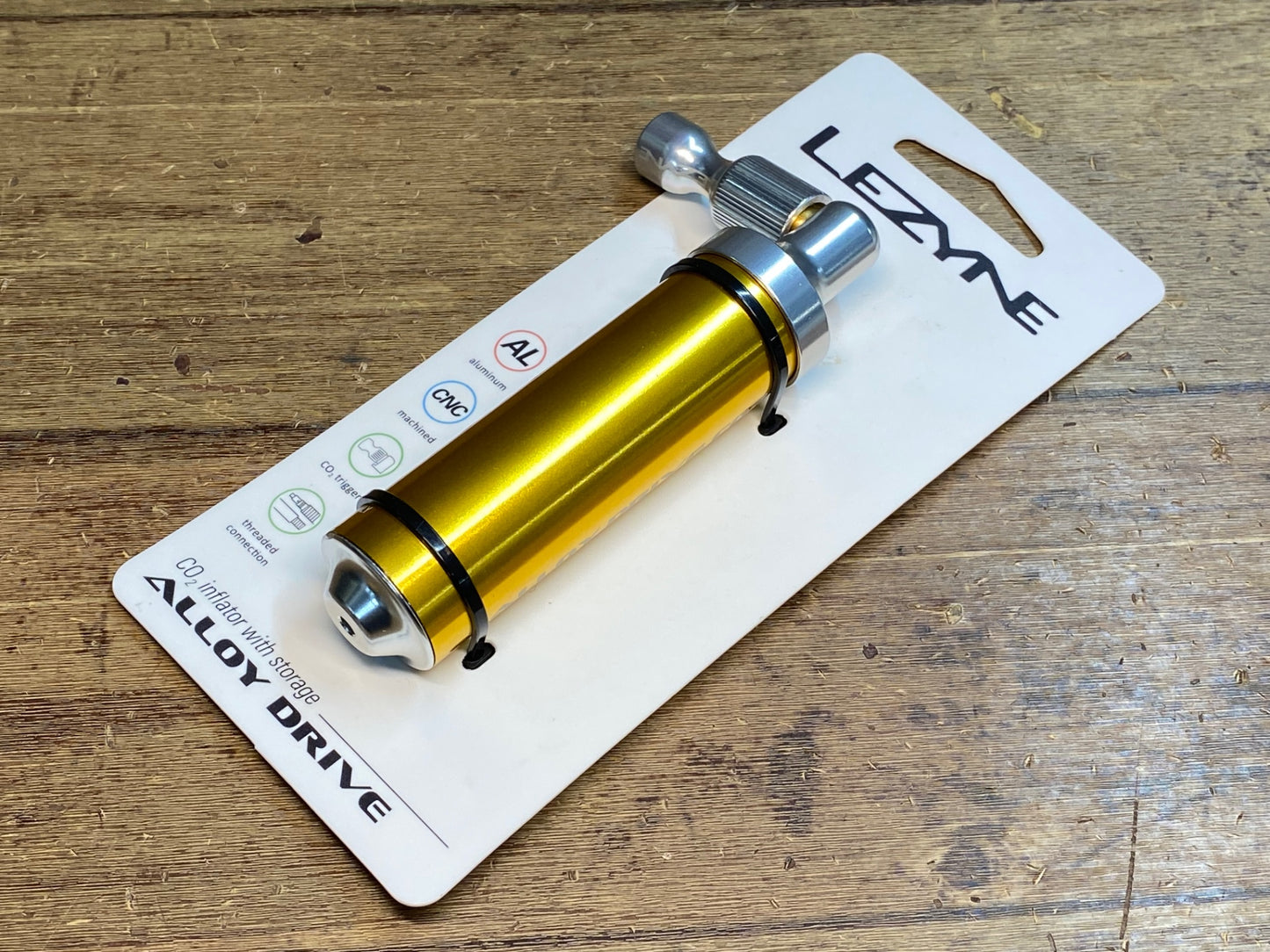 IV468 レザイン LEZYNE ALLOY DRIVE Co2 ボンベ ホルダー 新品 未使用