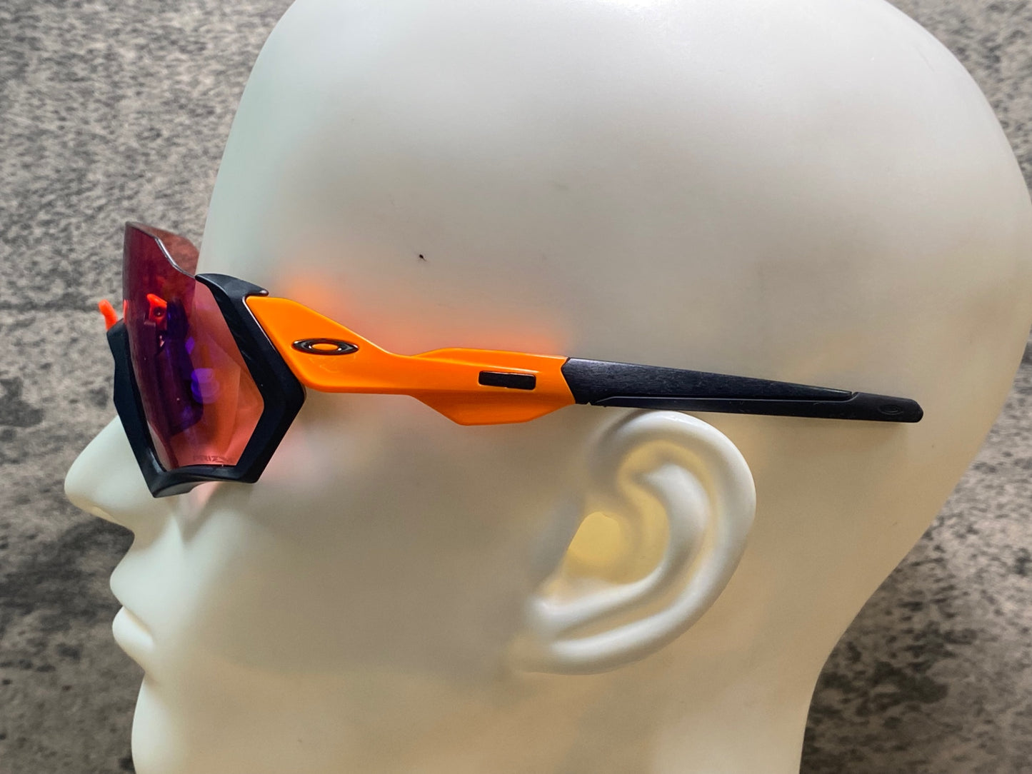 IZ758 オークリー OAKLEY FLIGHTJACKET サングラス アイウェア オレンジ 黒 PRIZM