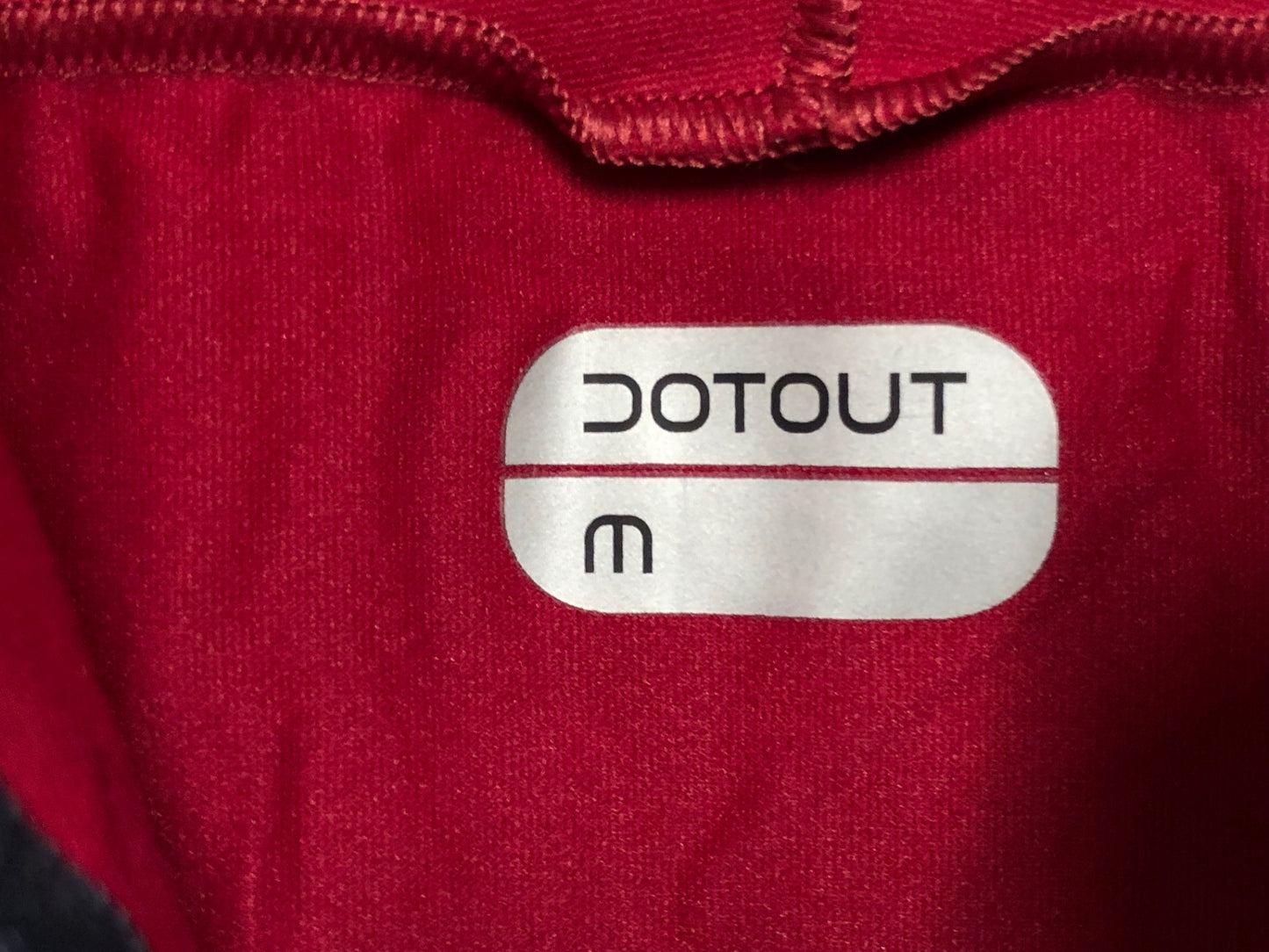 IL855 ドットアウト DOTOUT Kyro Jersey 半袖サイクルジャージ 赤 M