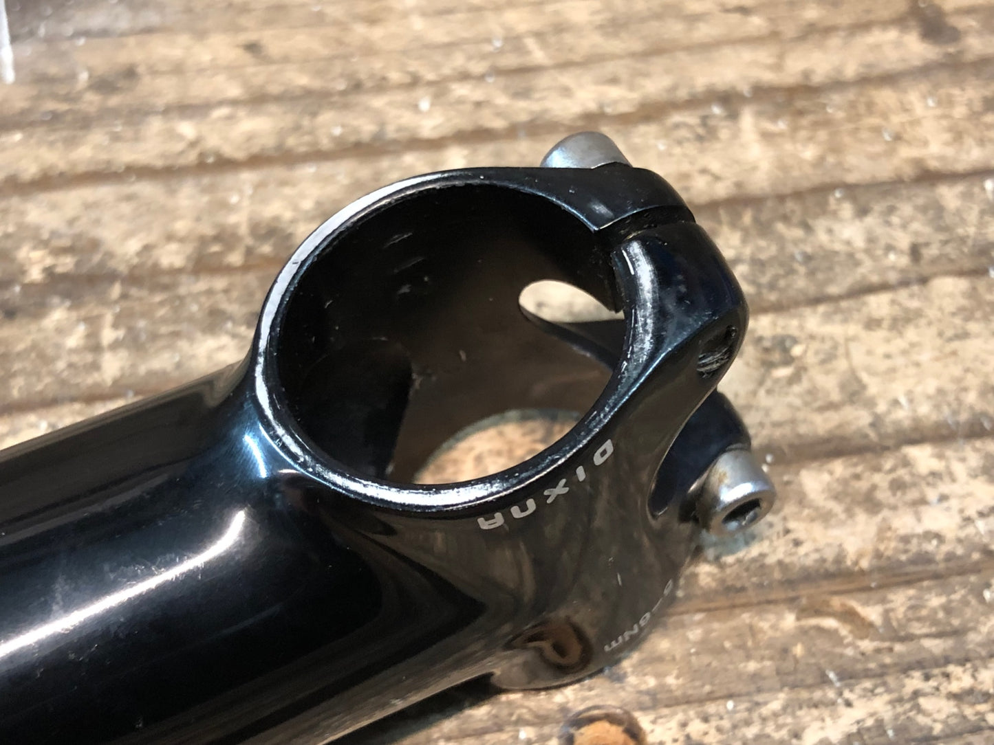 IS385 ディズナ DIXNA フォークステム アルミステム 黒 80mm Φ31.8 OS