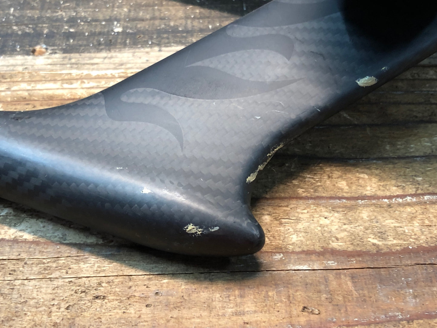 IP067 TNi エアスライス AIRSLICE エアロバー エンド部 C-C400mm ※深いクランプ傷のためためジャンク