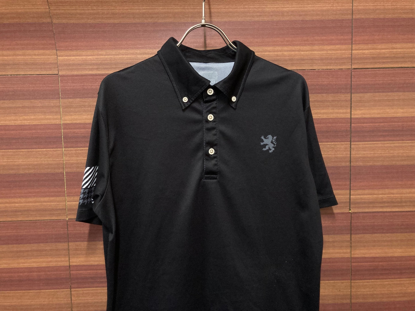 IS619 カペルミュール Kapelmuur サイクルポロシャツ L ブラック