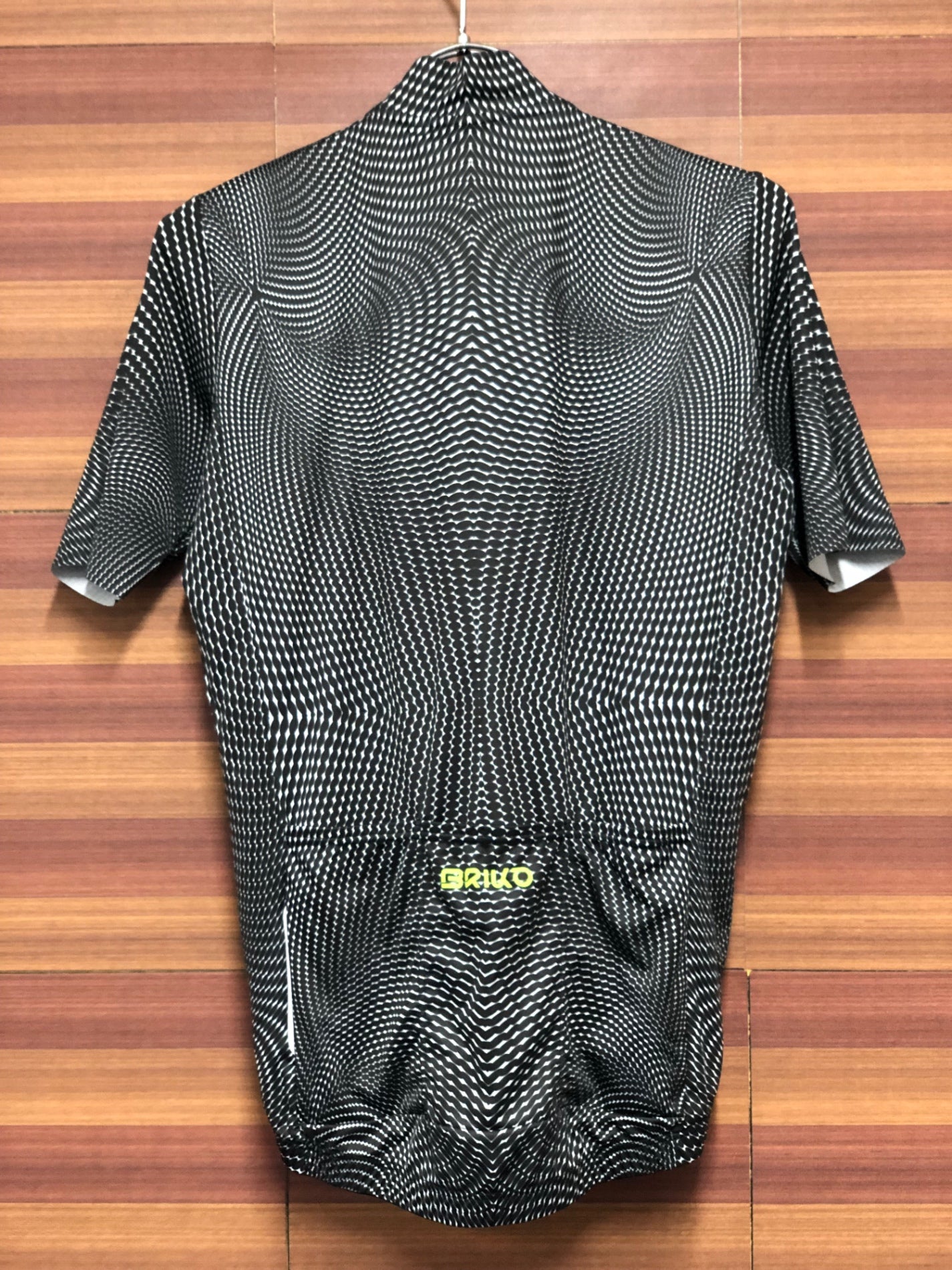 IL856 ブリコ BRIKO CLASSIC JERSEY 2.0 半袖サイクルジャージ 黒 S